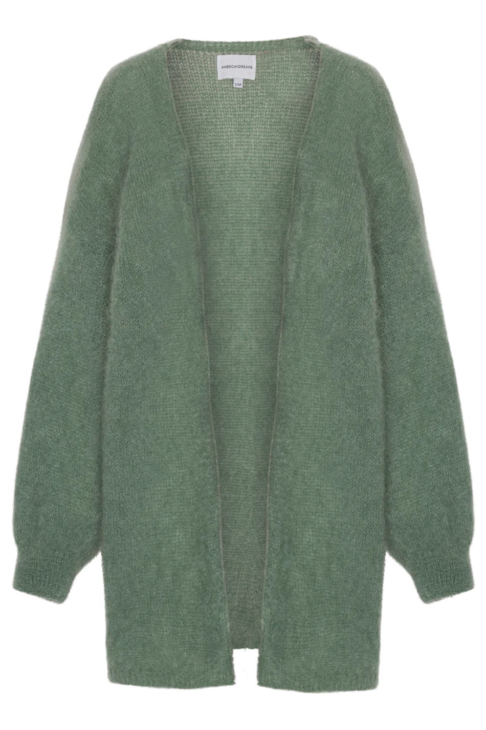 Lee Midi Cardigan Dusty Green