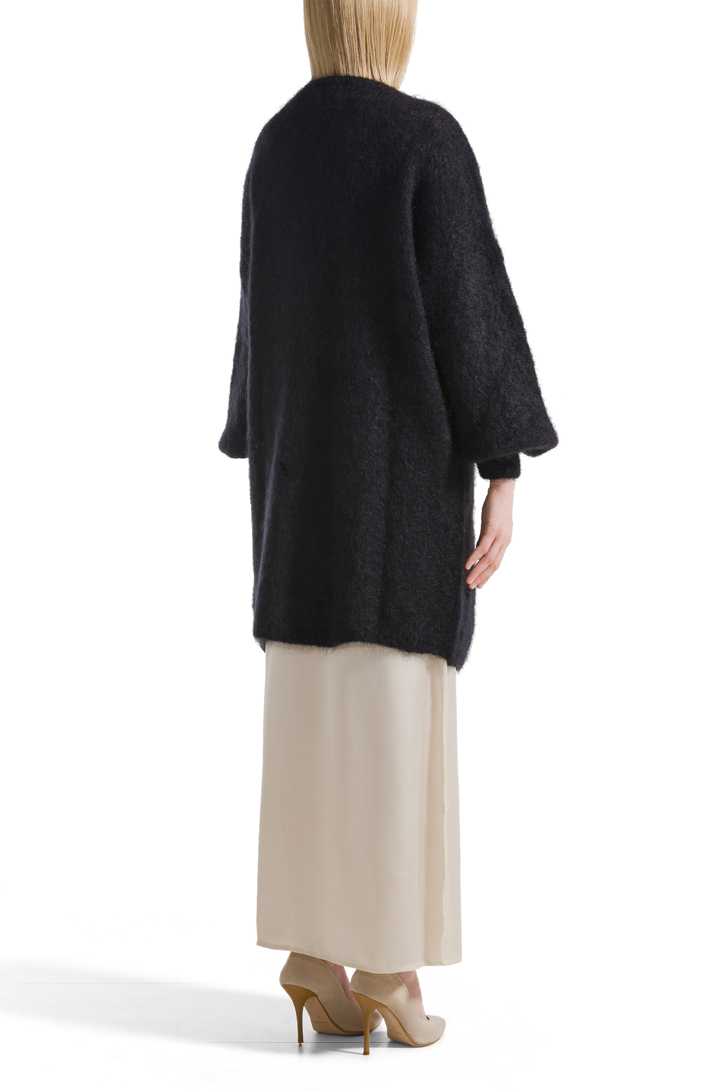 Lee Midi Cardigan Black