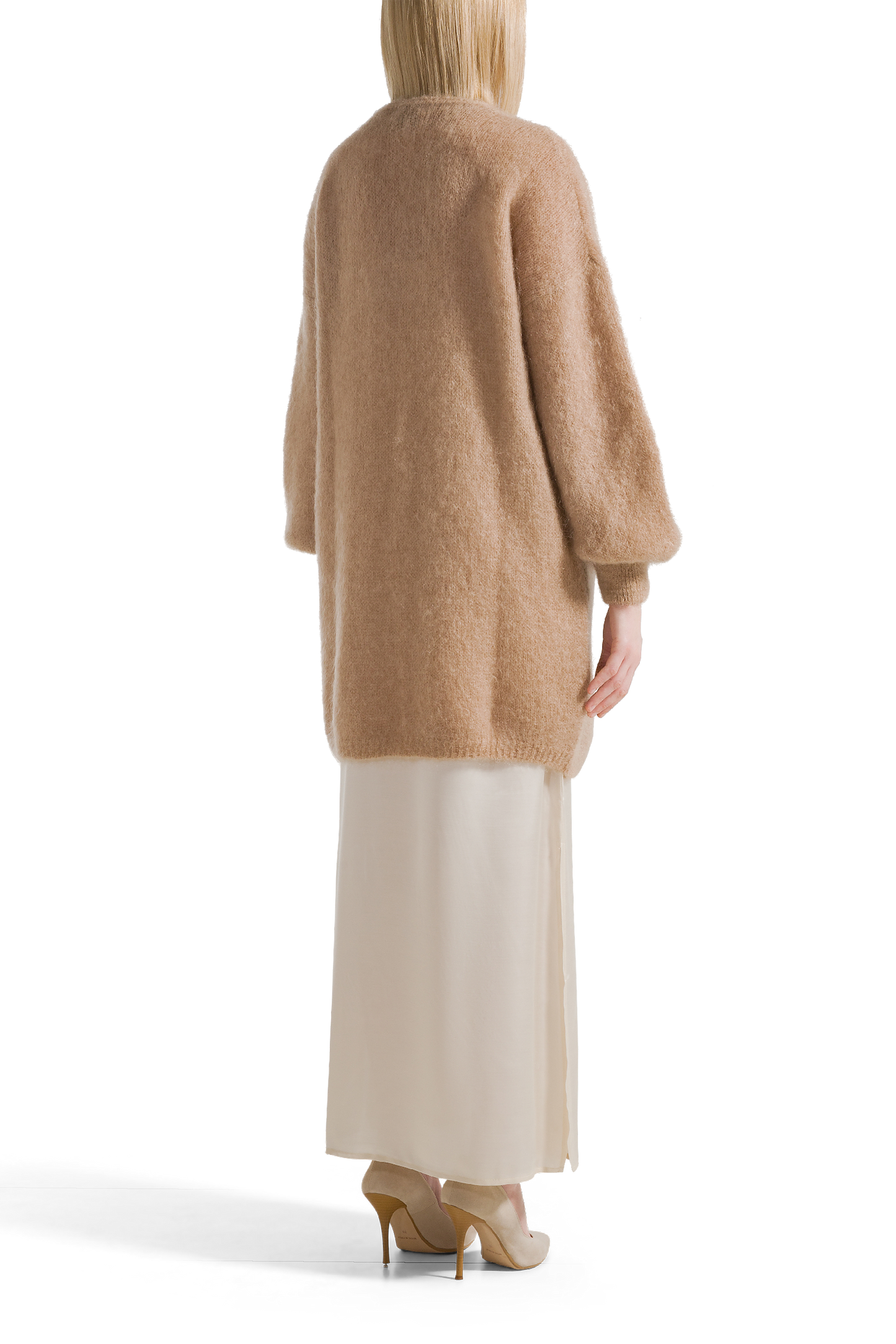 Lee Midi Cardigan Medium Brown