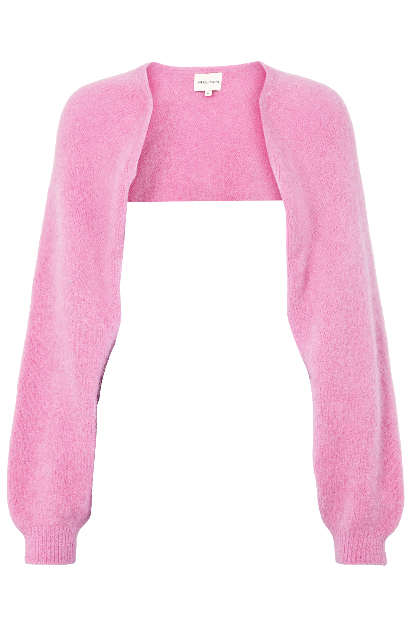Lea Alpaca Bolero Soft Berry
