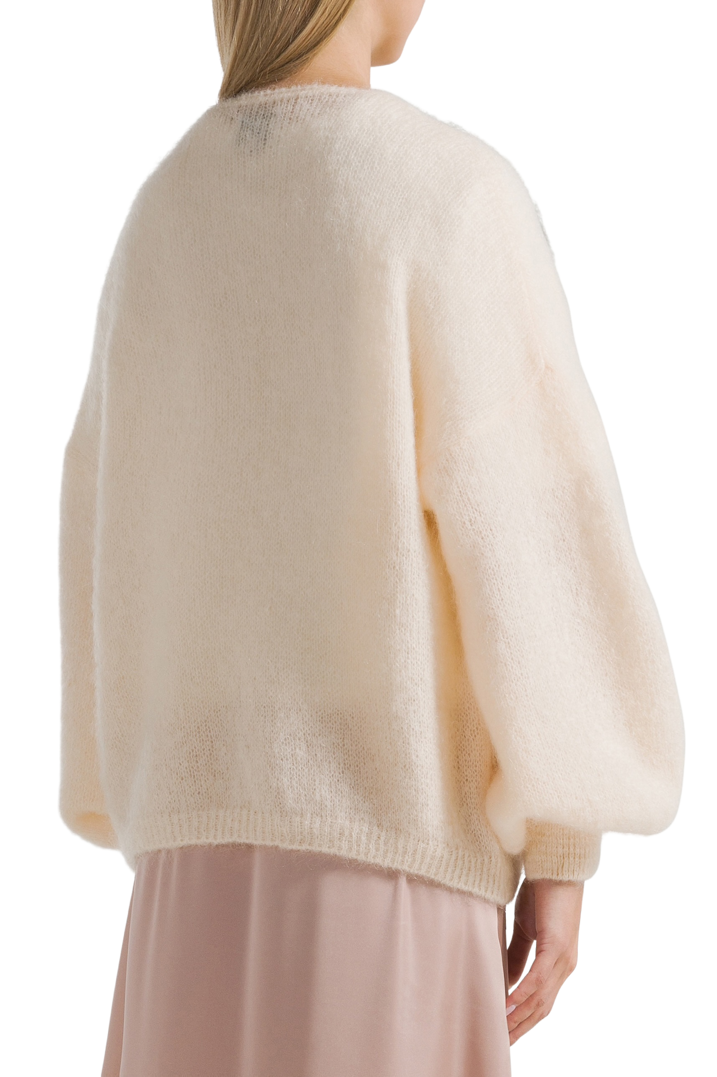 Lee Short Cardigan Almond