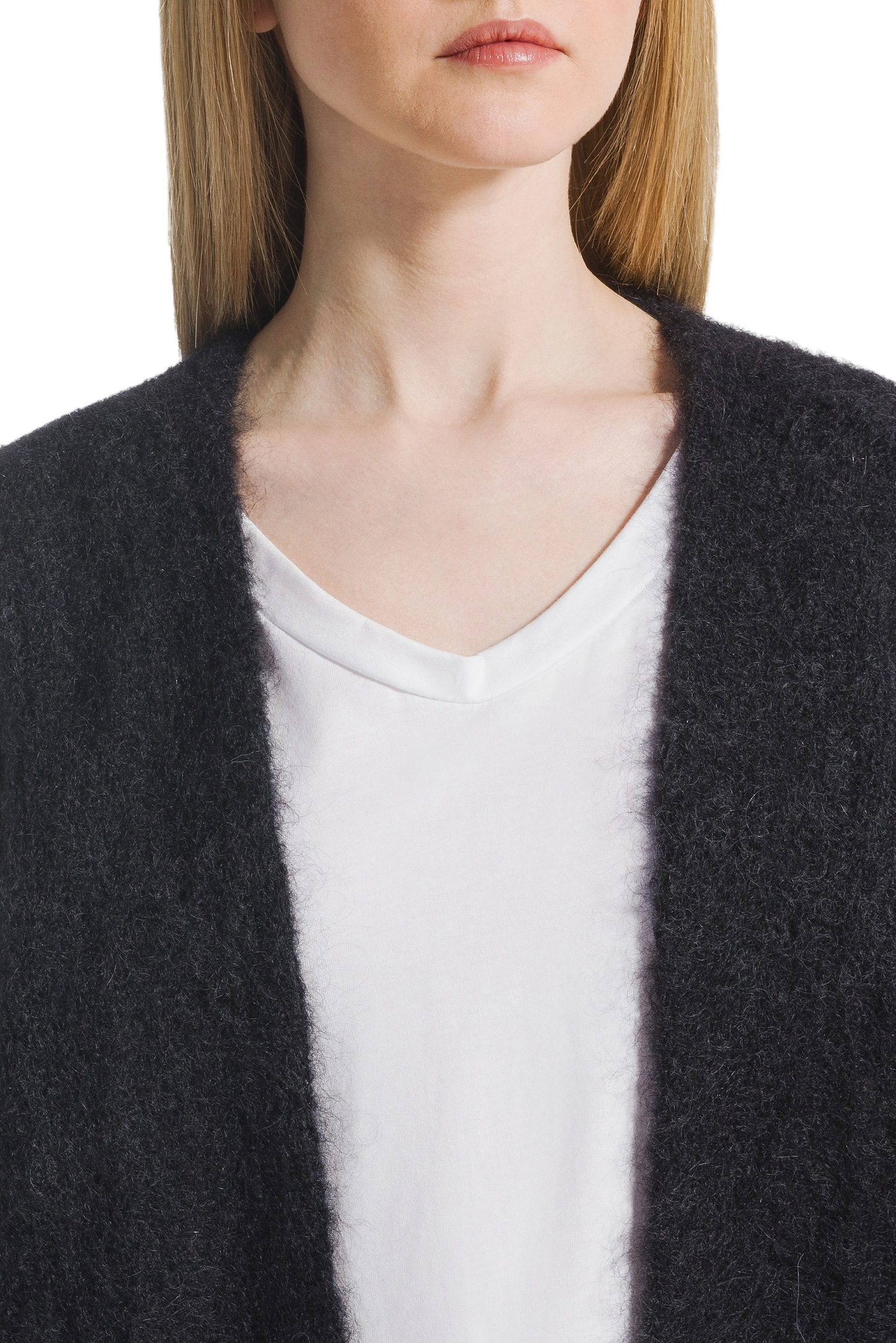Lee Short Cardigan Black