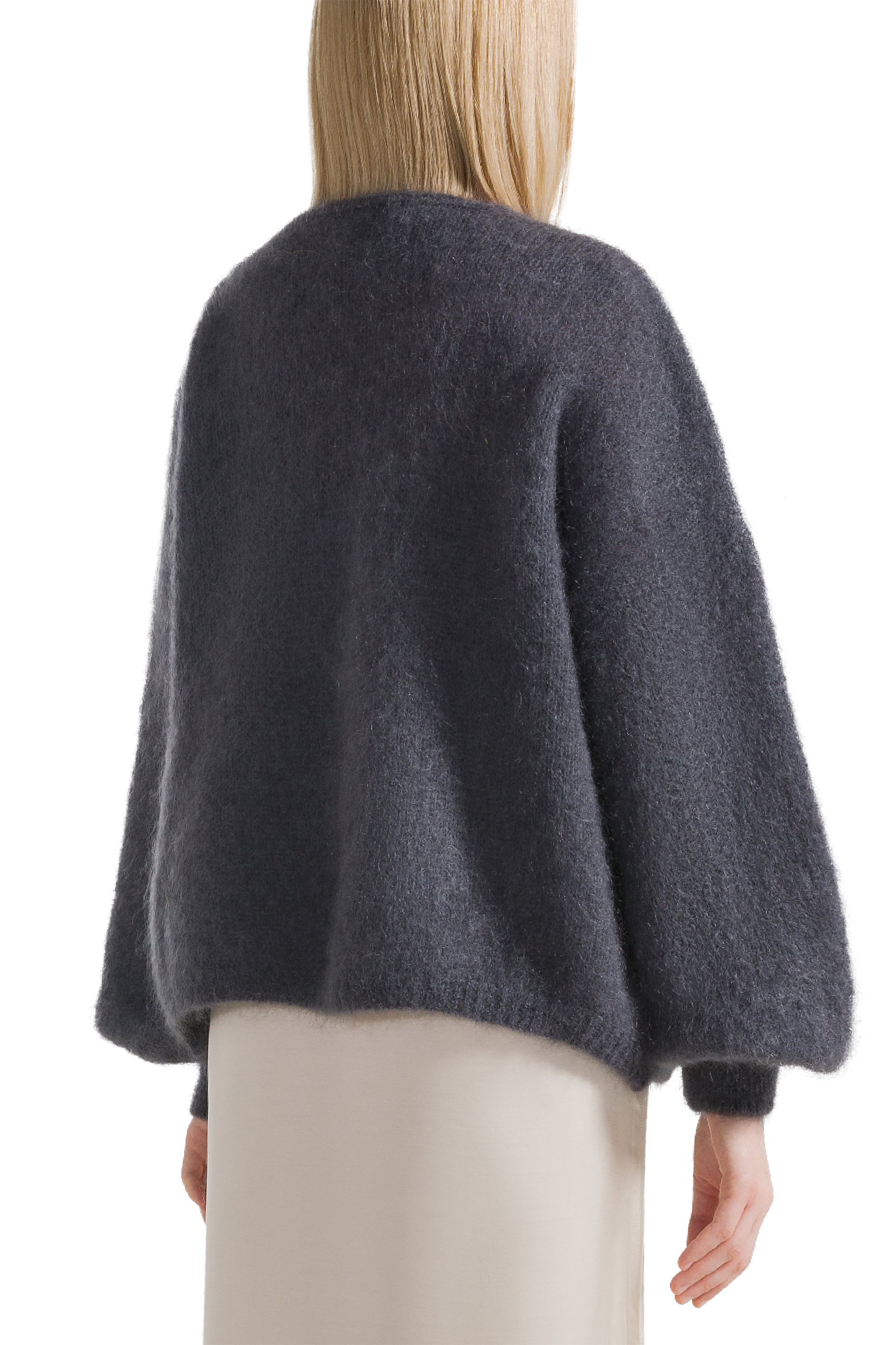 Lee Short Cardigan Graphite