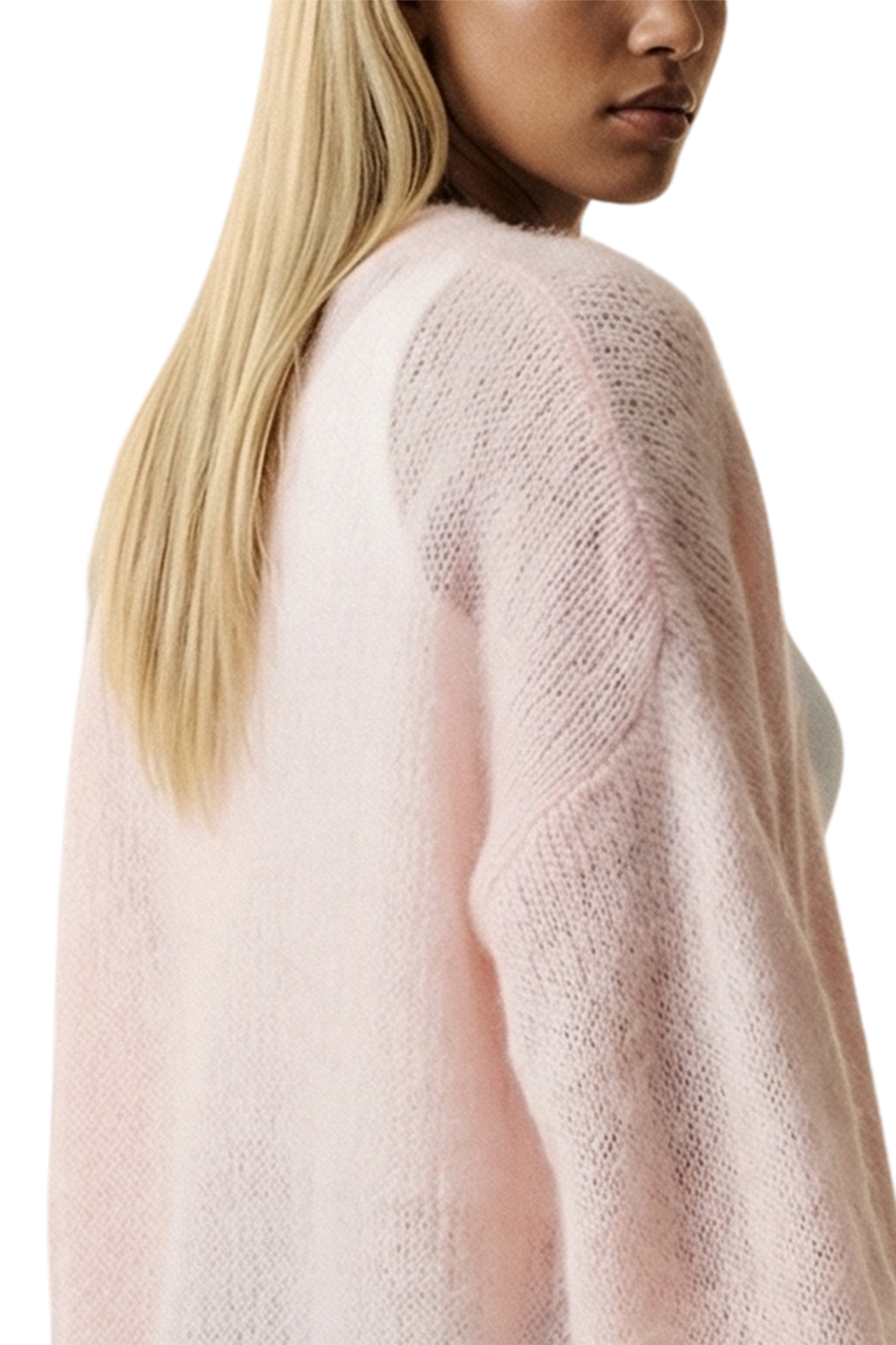 Lee Short Cardigan Light Pink