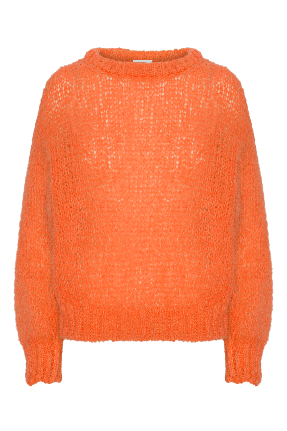 Leonnie Alpaca Pullover Burnt Orange
