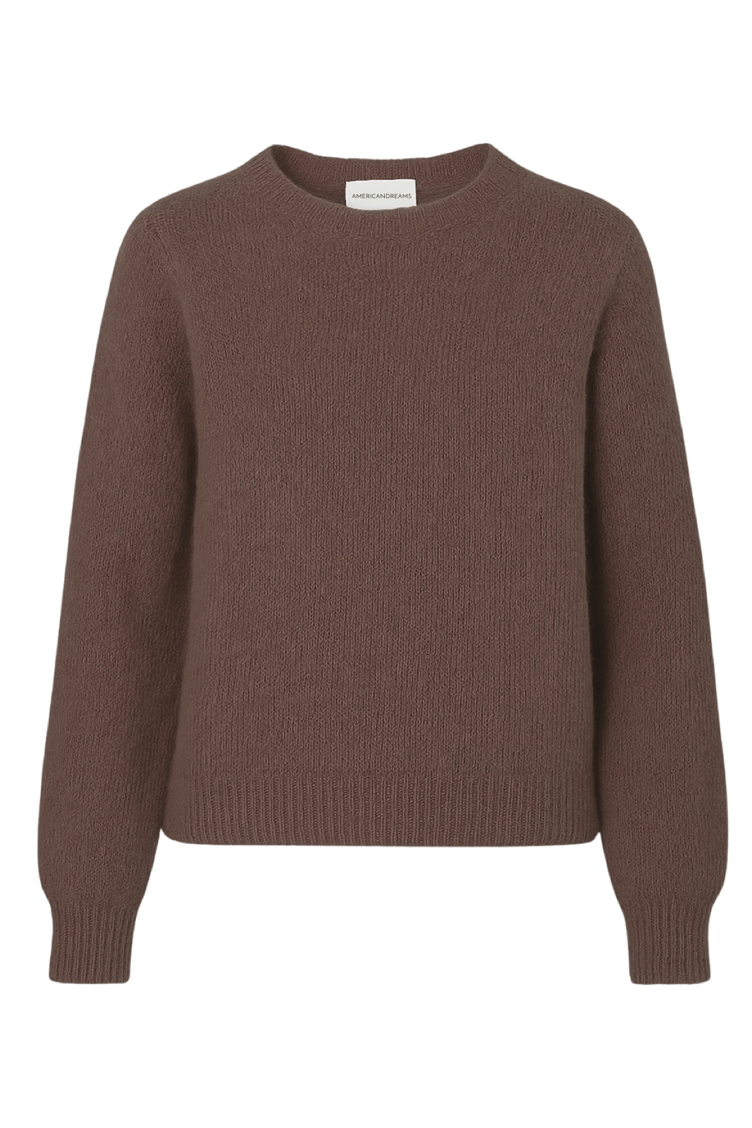 Liana Round Neck Pullover Cocoa