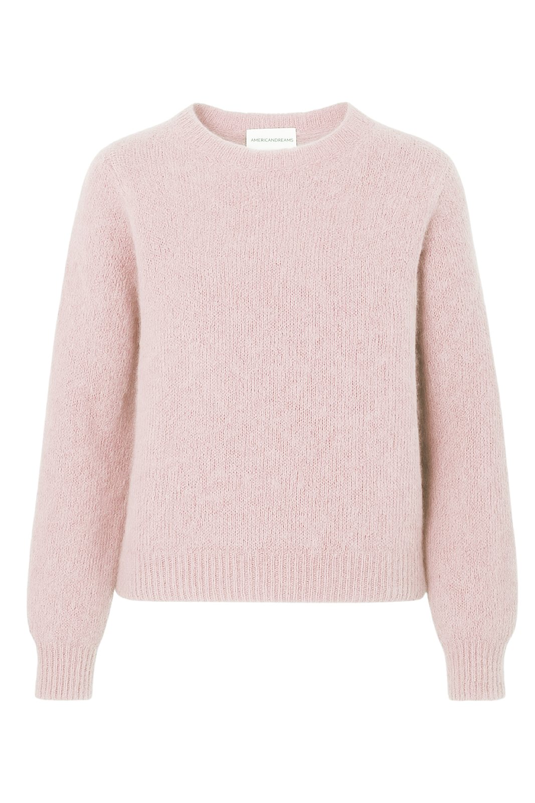 Liana Round Neck Pullover Light Pink