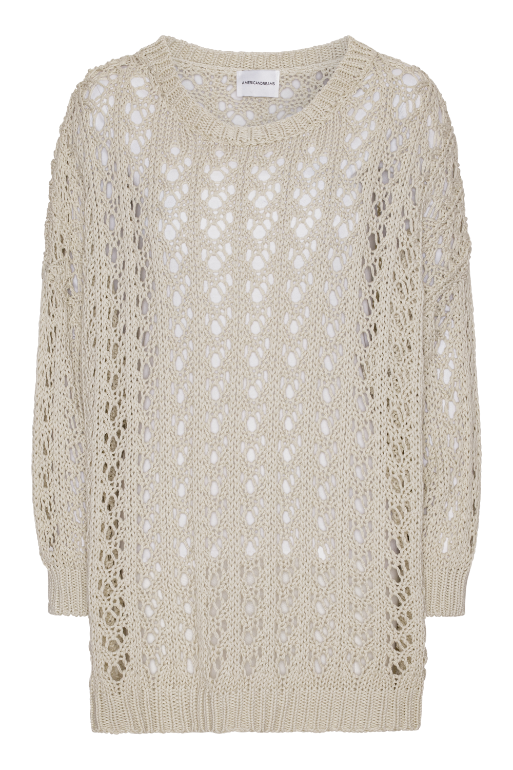 Luna Cotton Pullover Beige