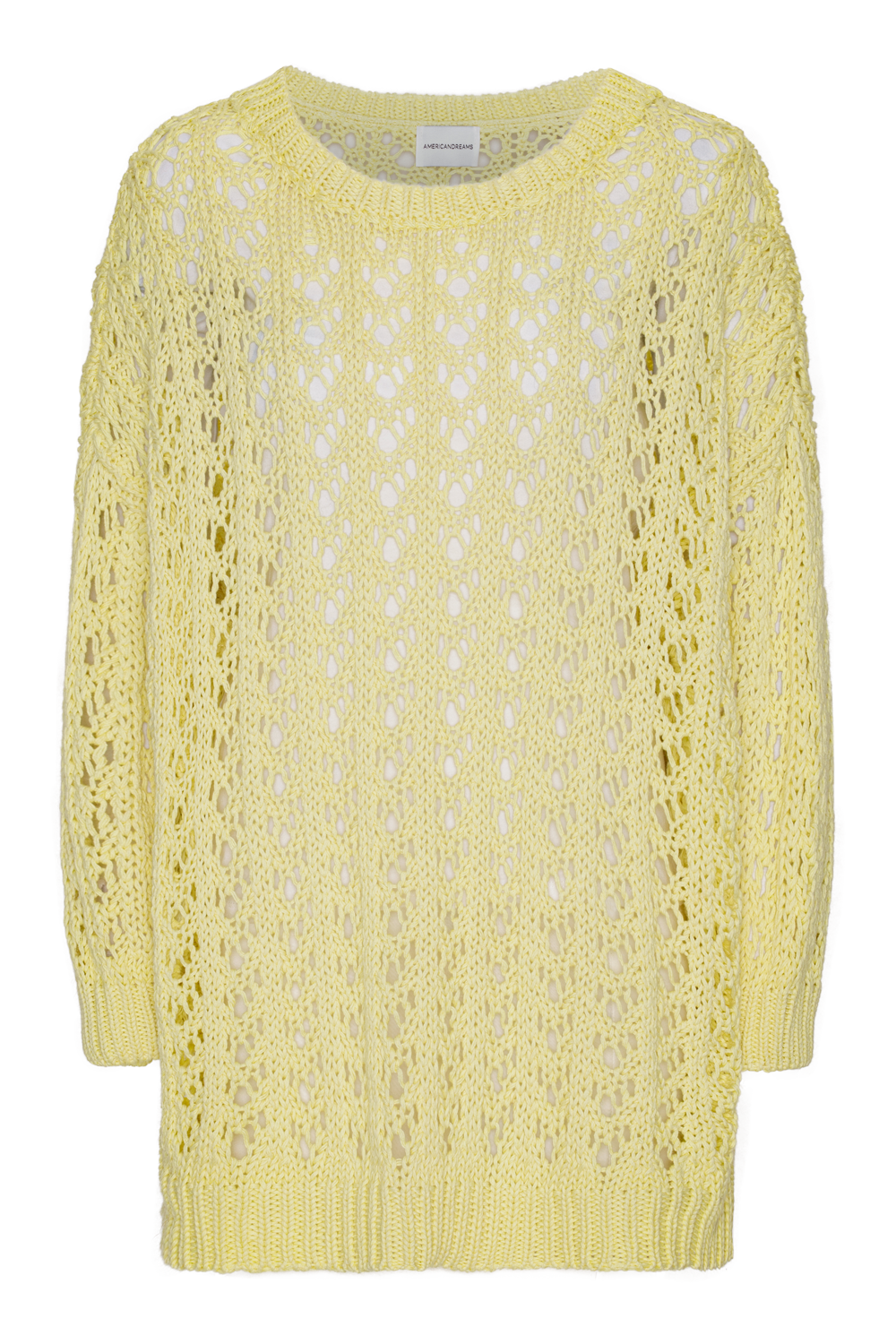 Luna Cotton Pullover Light Yellow