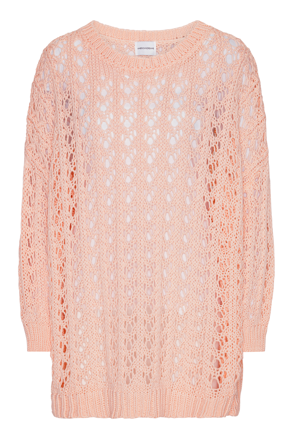 Luna Cotton Pullover Peach