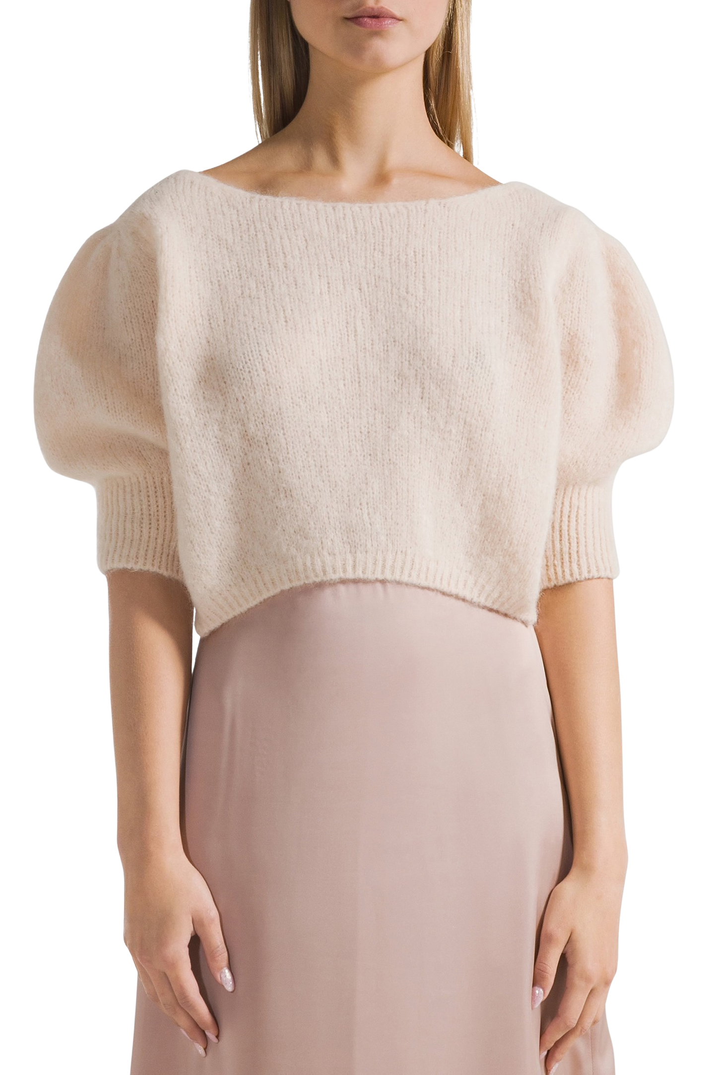 Manda Alpaca Cardigan Almond