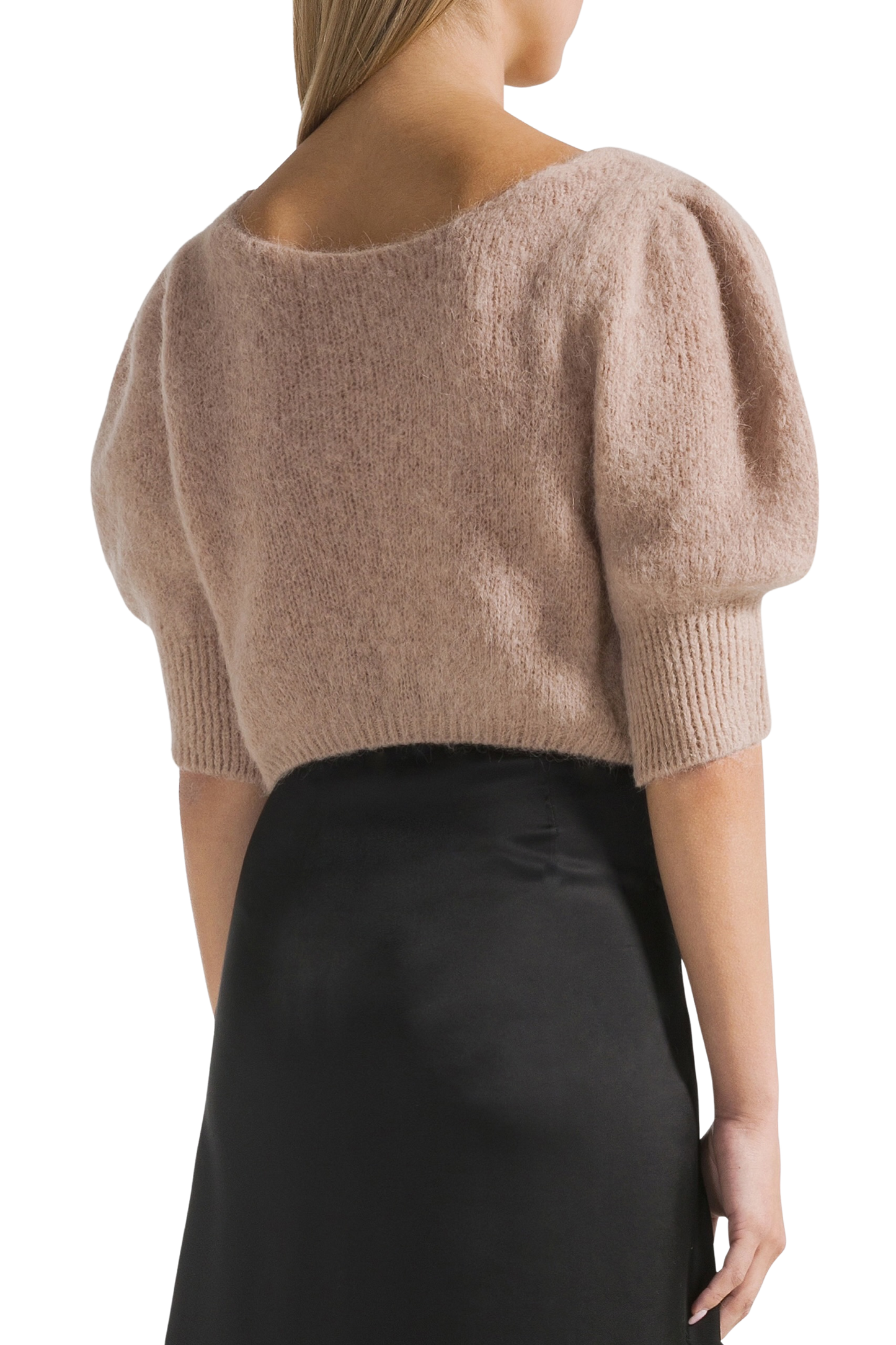 Manda Alpaca Cardigan Medium Brown