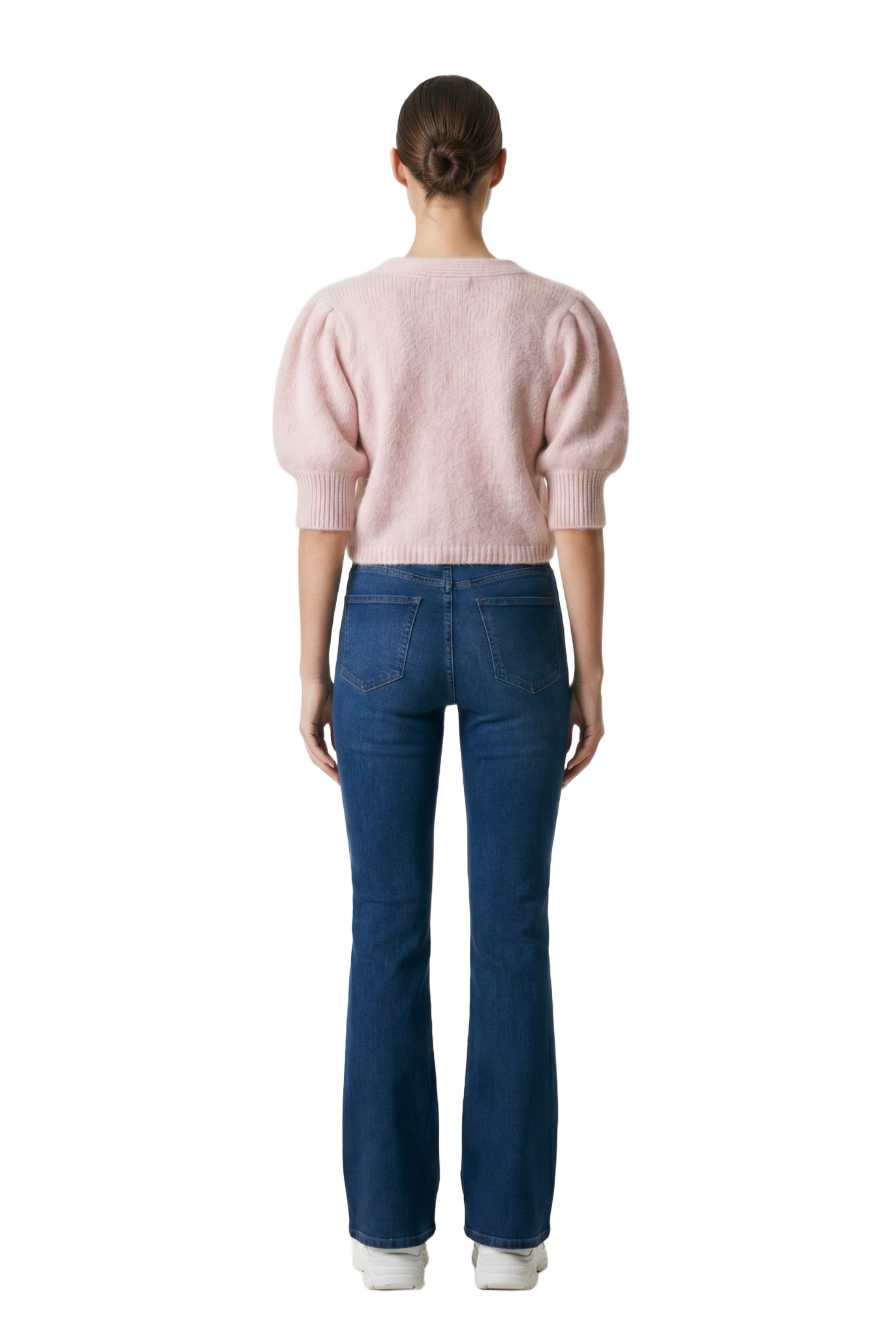 Manda Alpaca Cardigan Light Pink