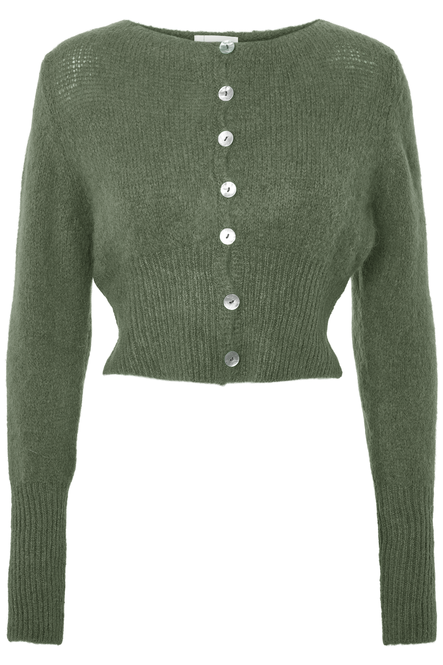 Matilda Cardigan Seaweed Green