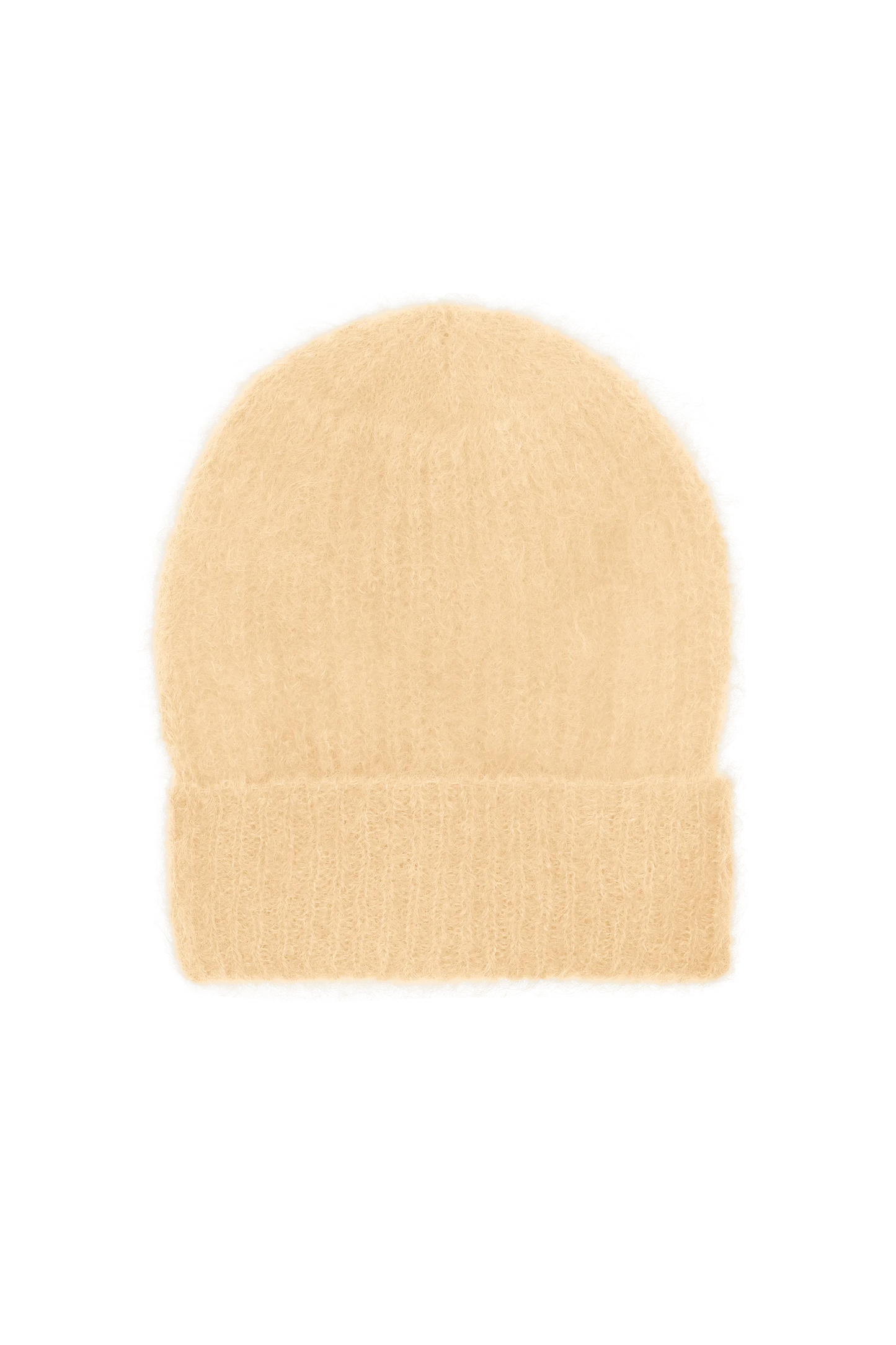 Mila Mohair Beanie Almond