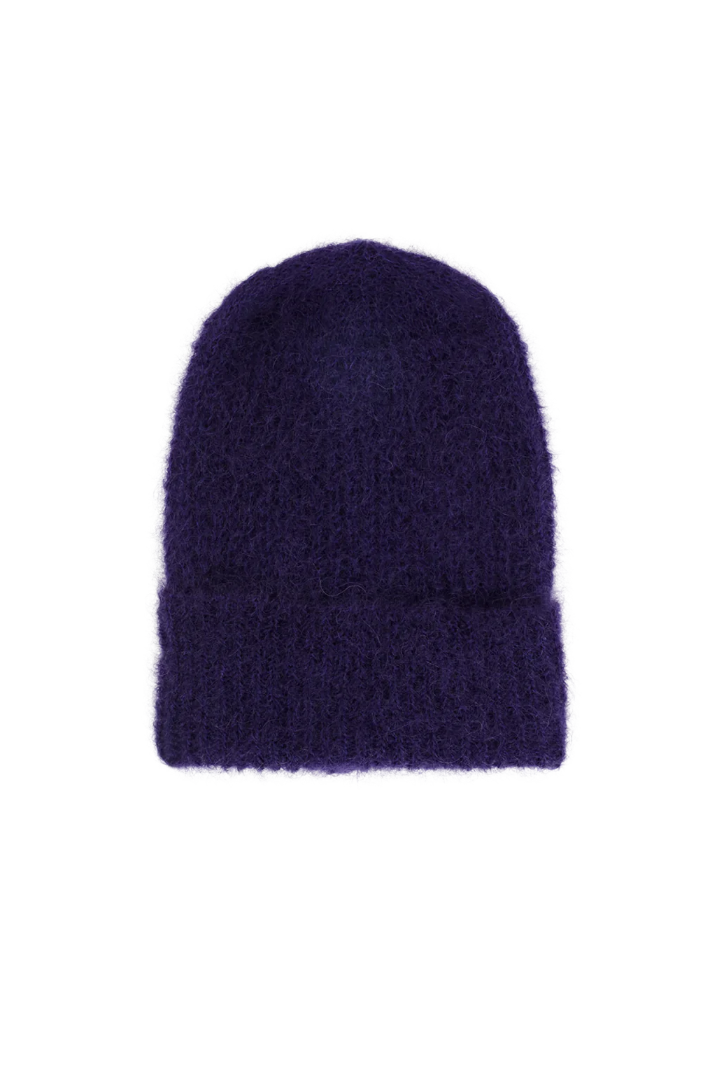Mila Mohair Beanie Violet - Sample