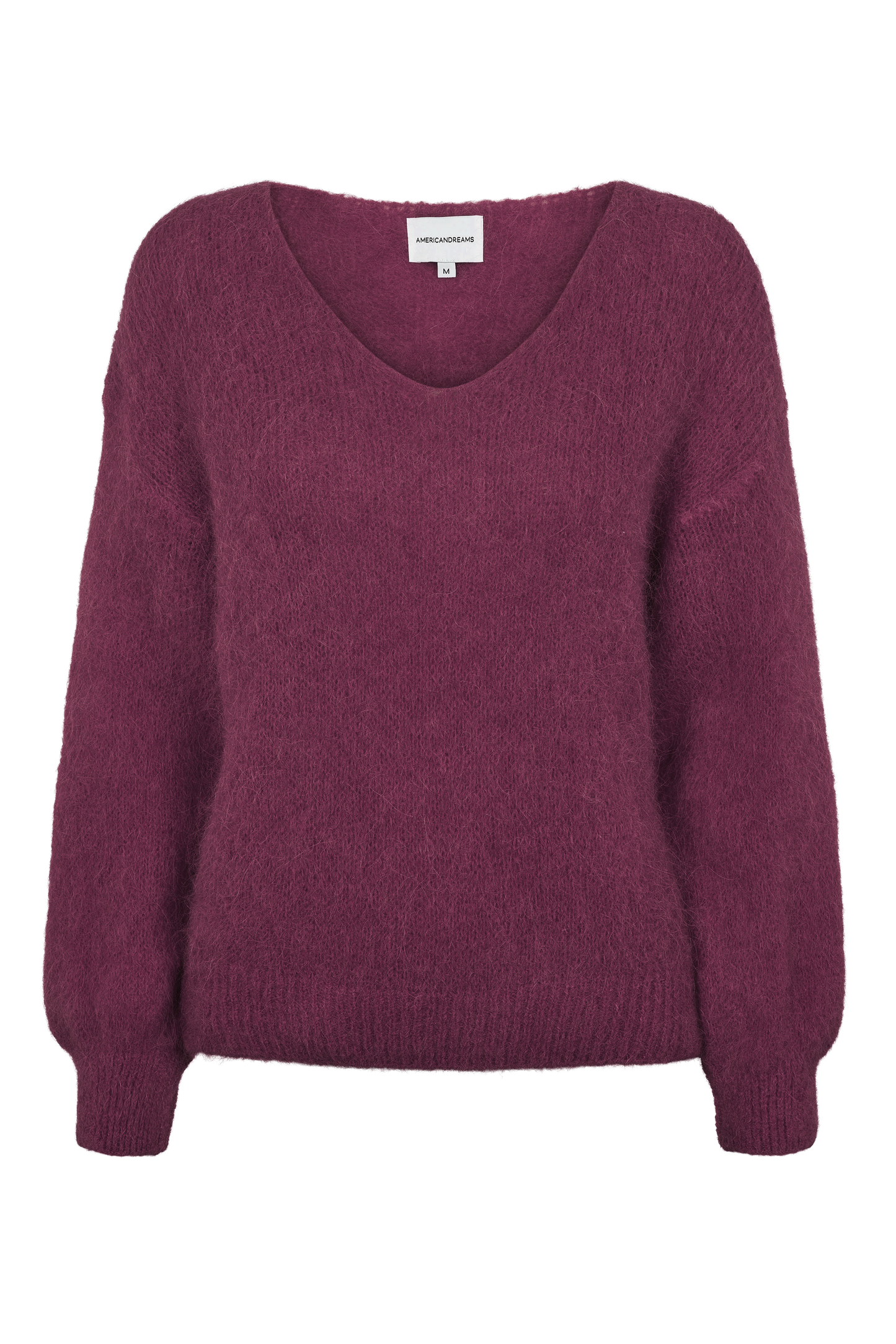 Milana LS Alpaca Pullover Bordeaux