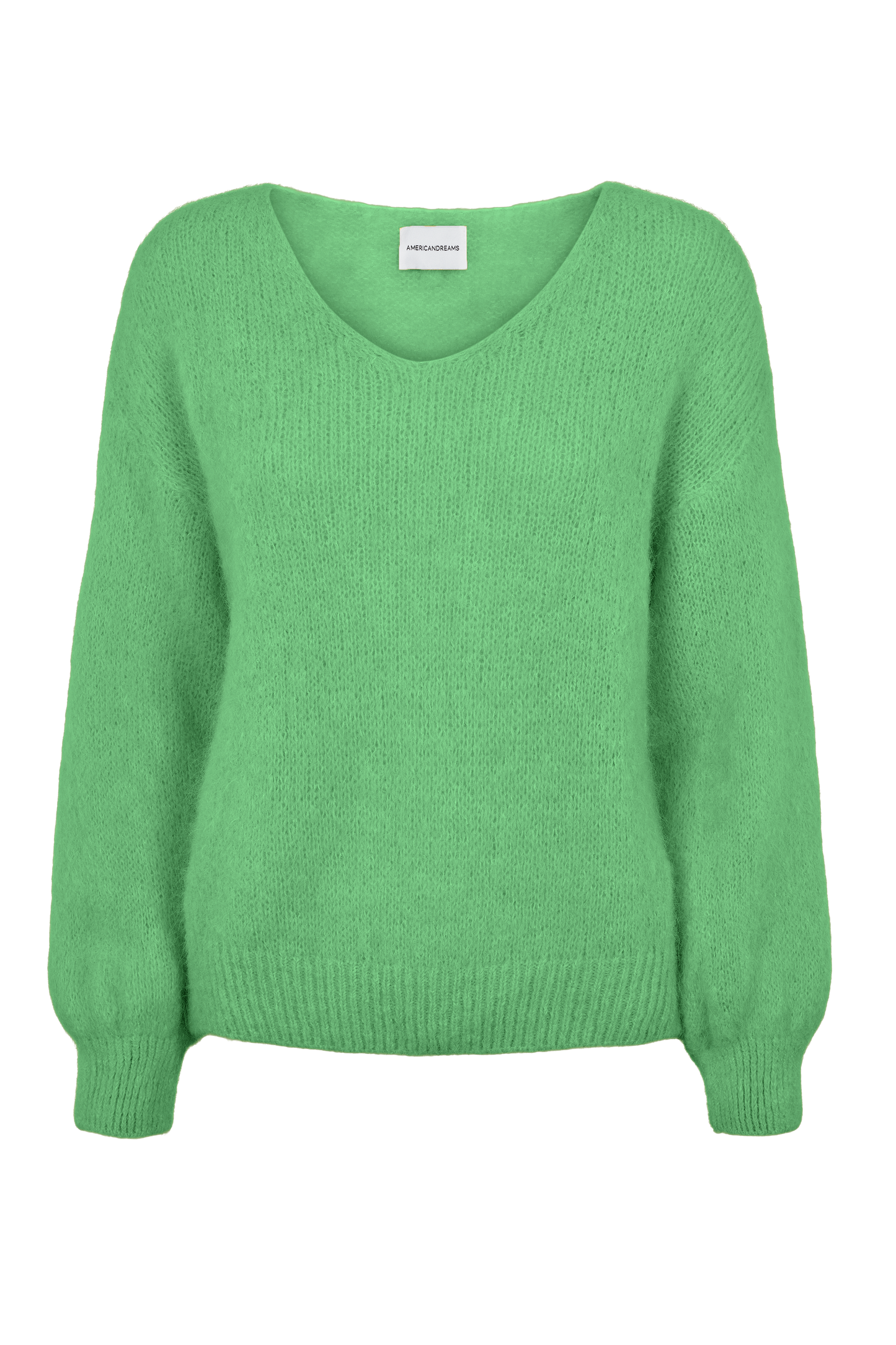 Milana LS Alpaca Pullover Bright Green