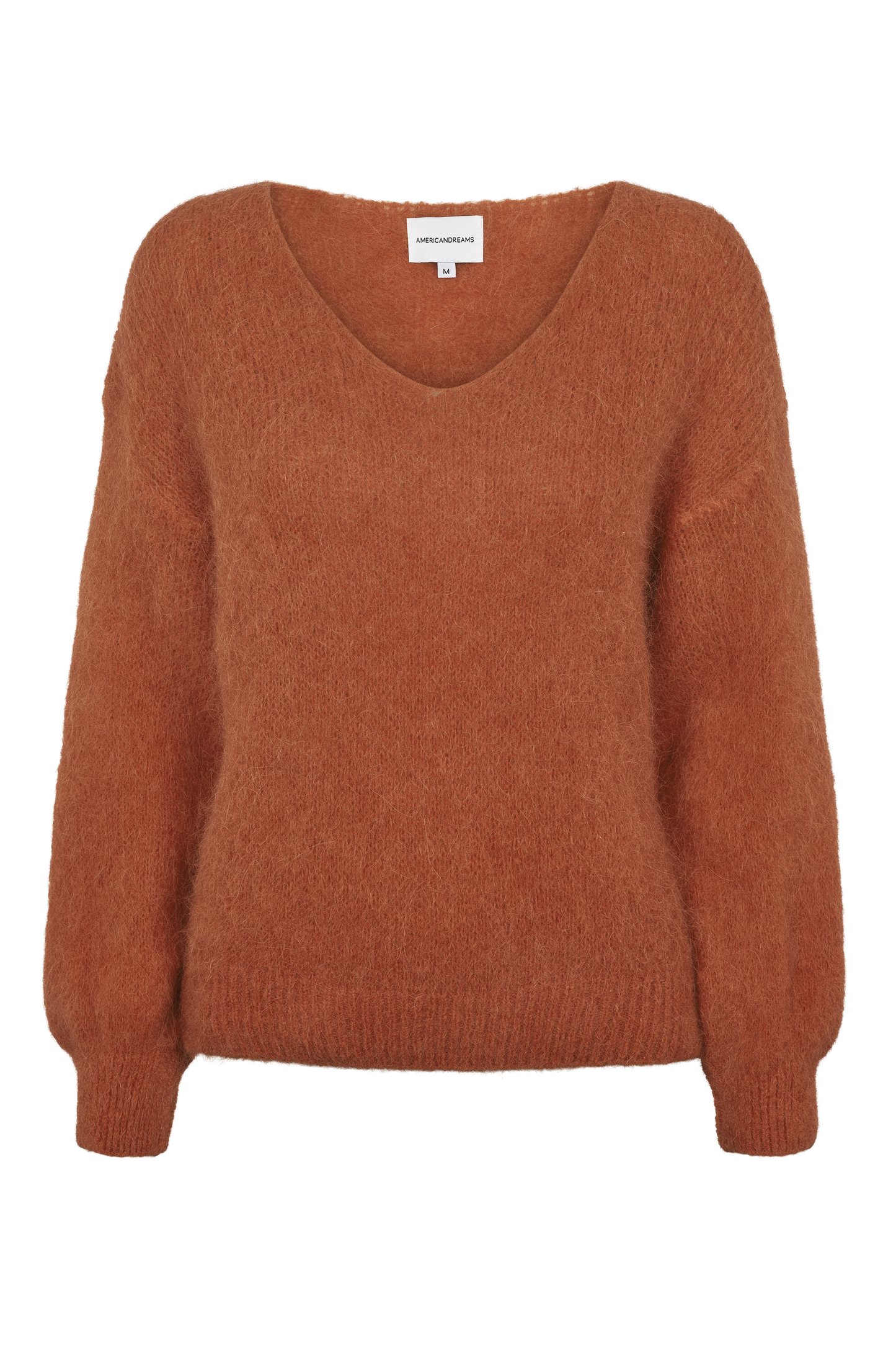 Milana LS Alpaca Pullover Chestnut