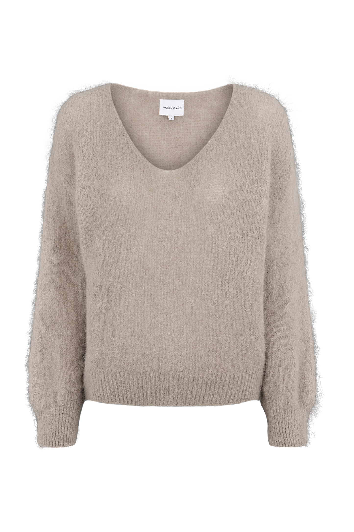 Milana LS Alpaca Pullover Light Taupe