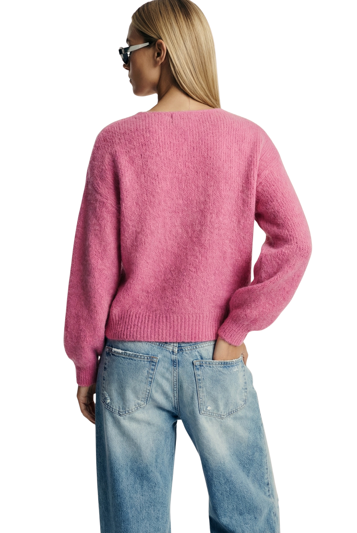 Milana LS Alpaca Pullover Pink