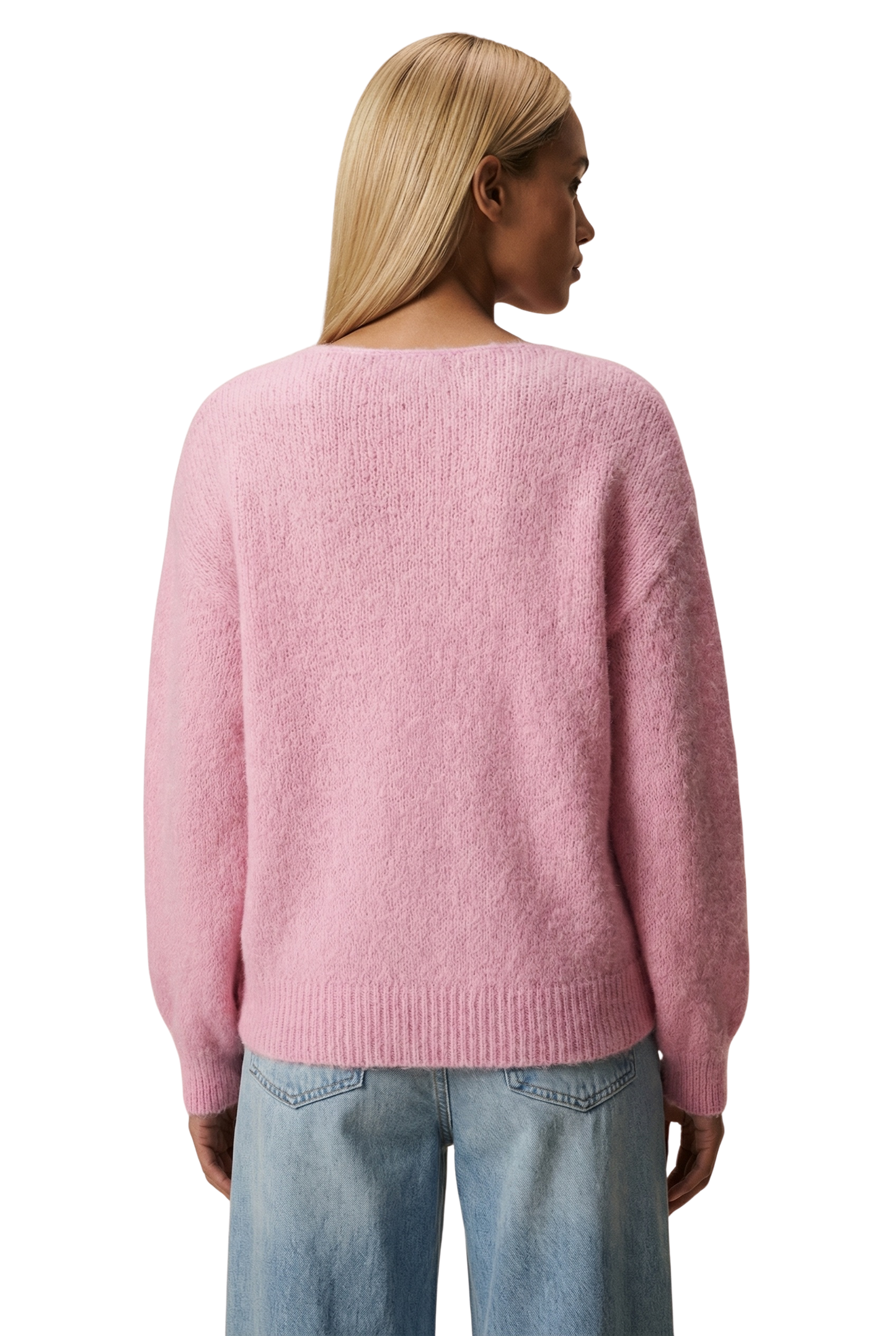 Milana LS Alpaca Pullover Soft Berry
