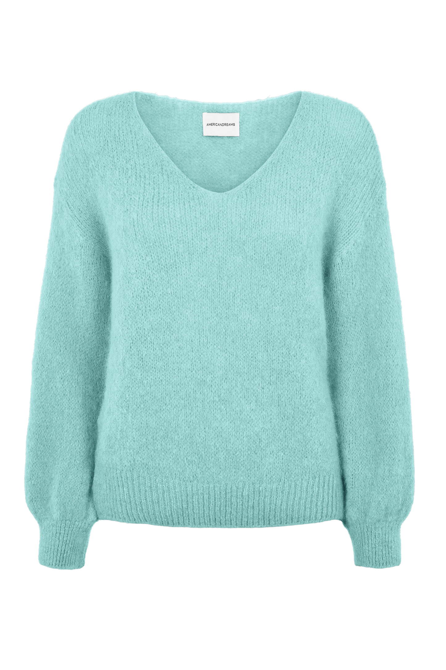 Milana LS Alpaca Pullover Seafoam Green