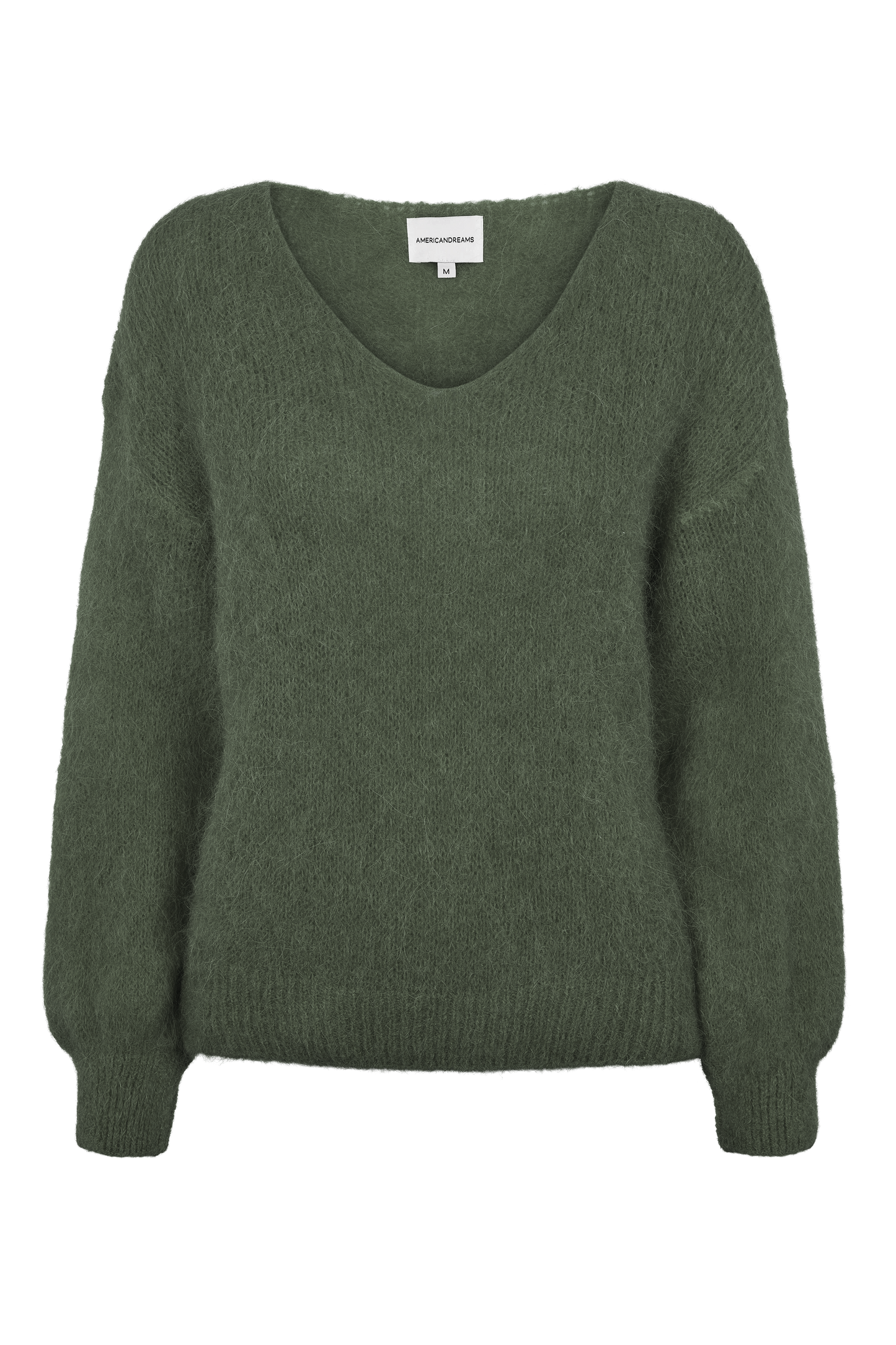 Milana LS Alpaca Pullover Seaweed Green