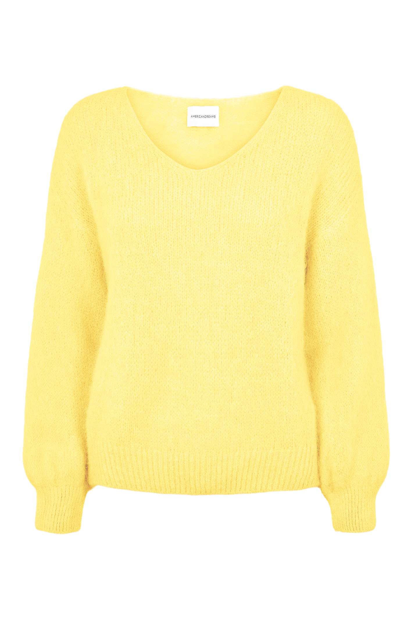 Milana LS Alpaca Pullover Light Yellow