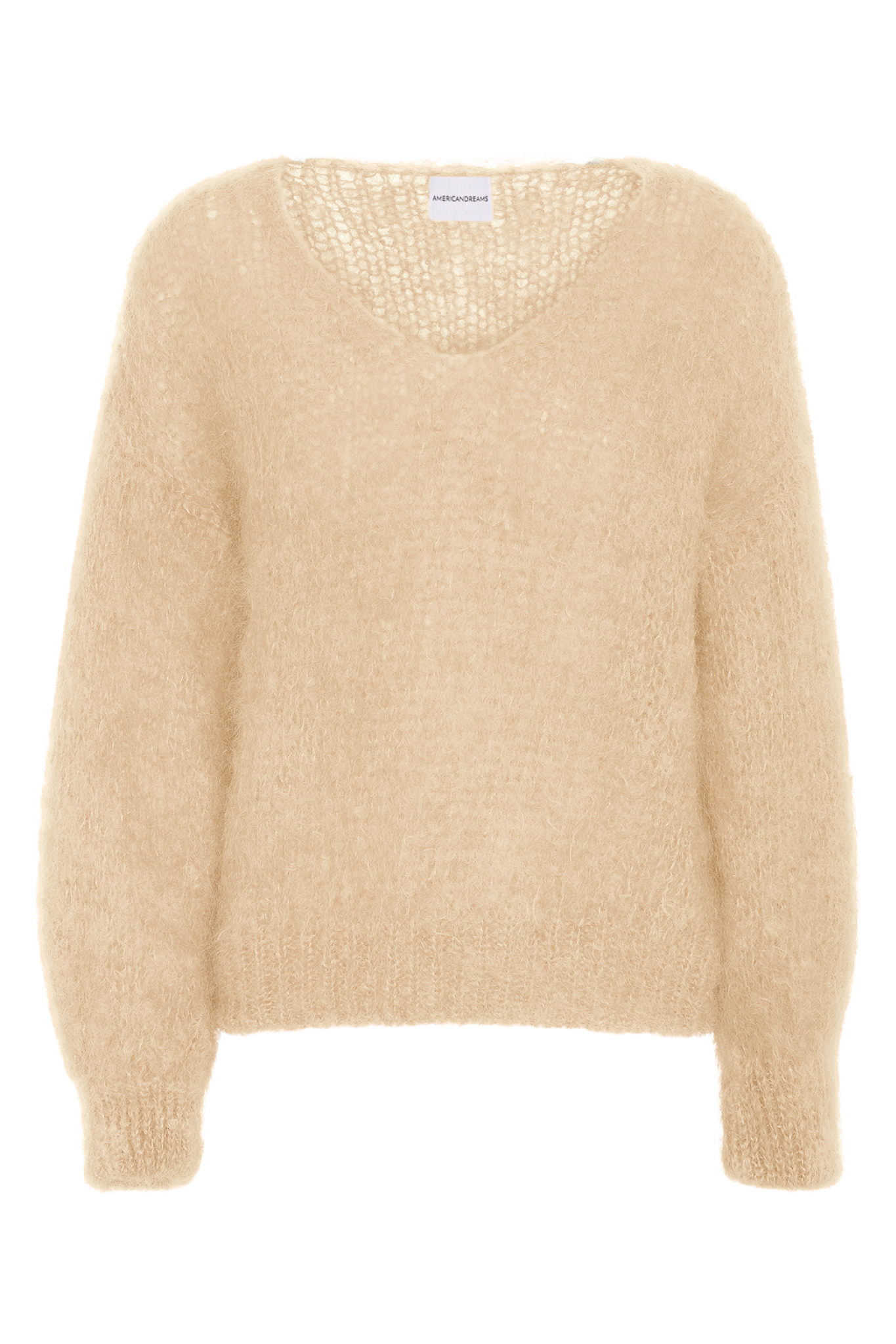 Milana LS Mohair Knit Almond