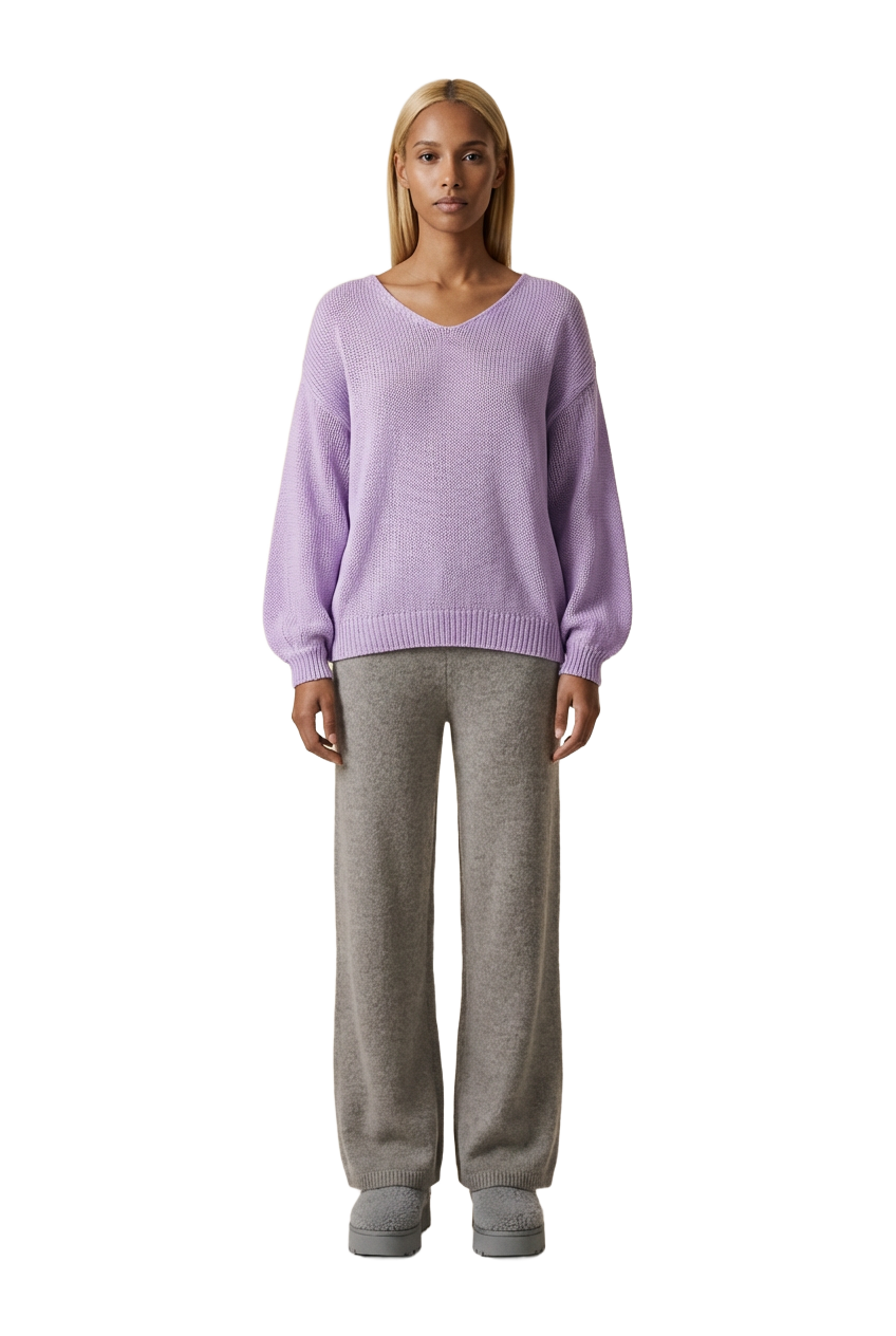 Milana LS Light Cotton Light Purple