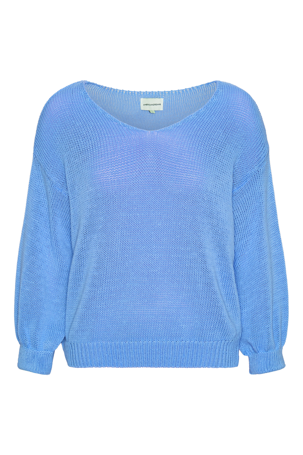 Milana LS Light Cotton Knit Sky Blue