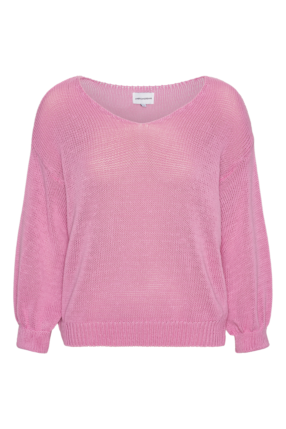 Milana LS Light Cotton Knit Soft Berry