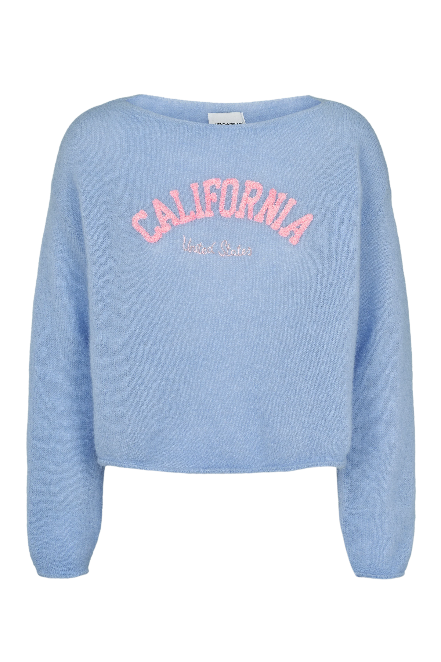 Molly Cropped California Light Blue