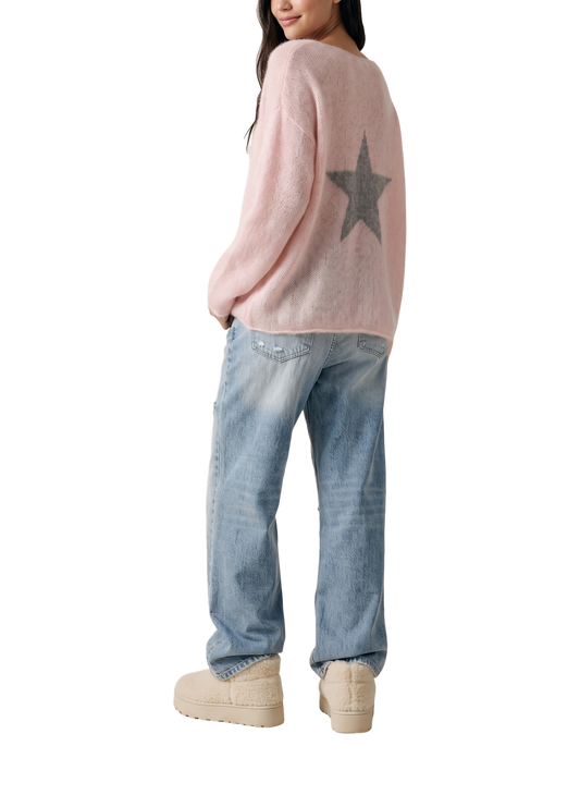 Molly LS Star Light Pink Model