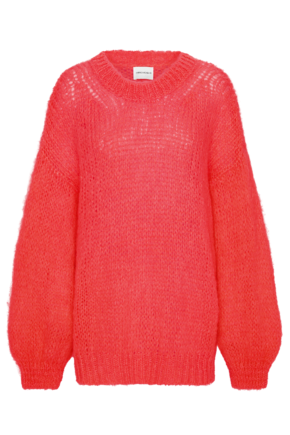 Pepper Round Neck Pullover Lipstick Red