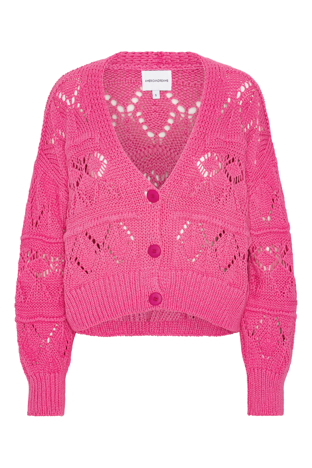 Riley Cotton Cardigan Pink