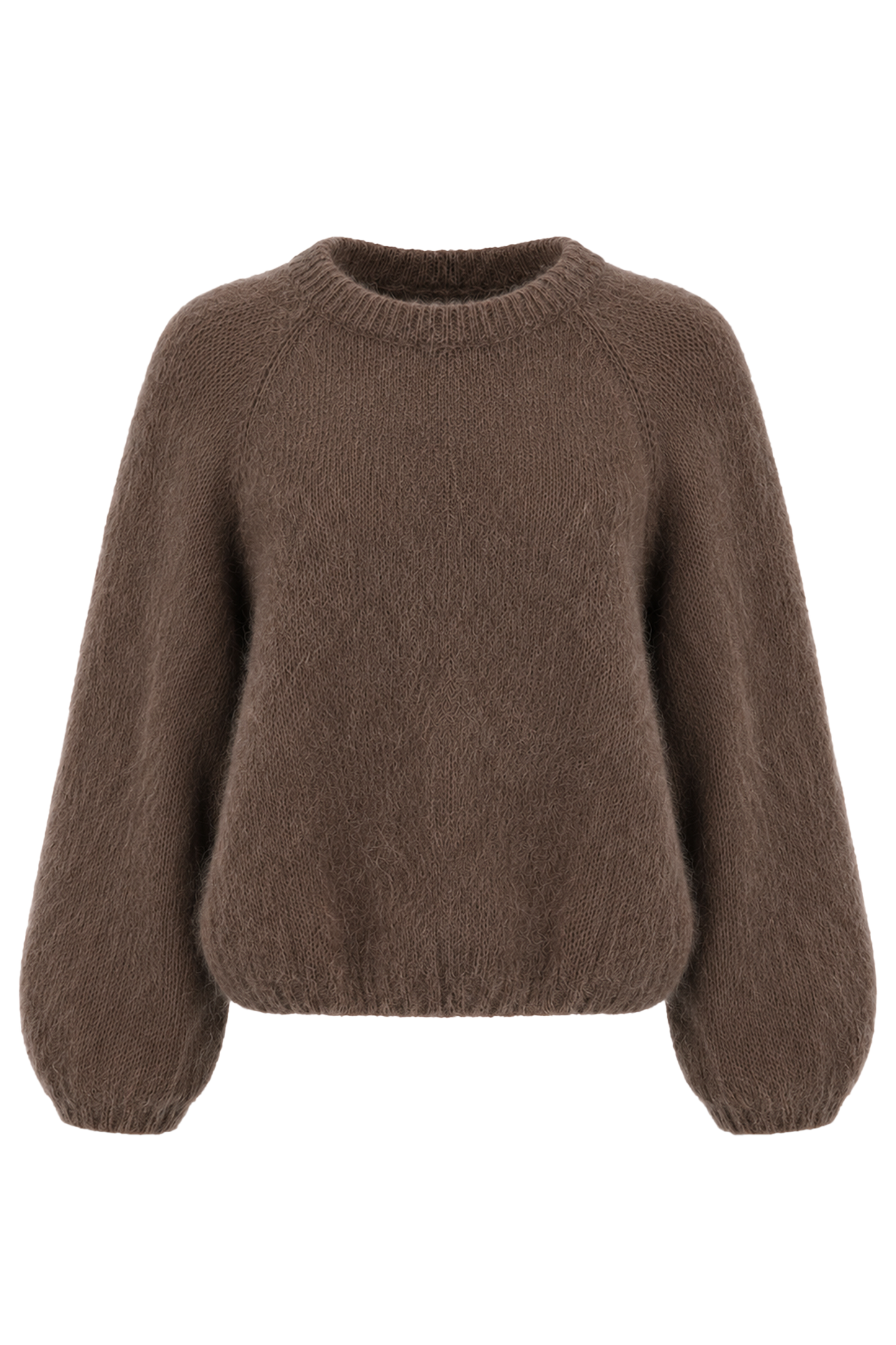 Rosie Mohair Knit Pullover Cocoa