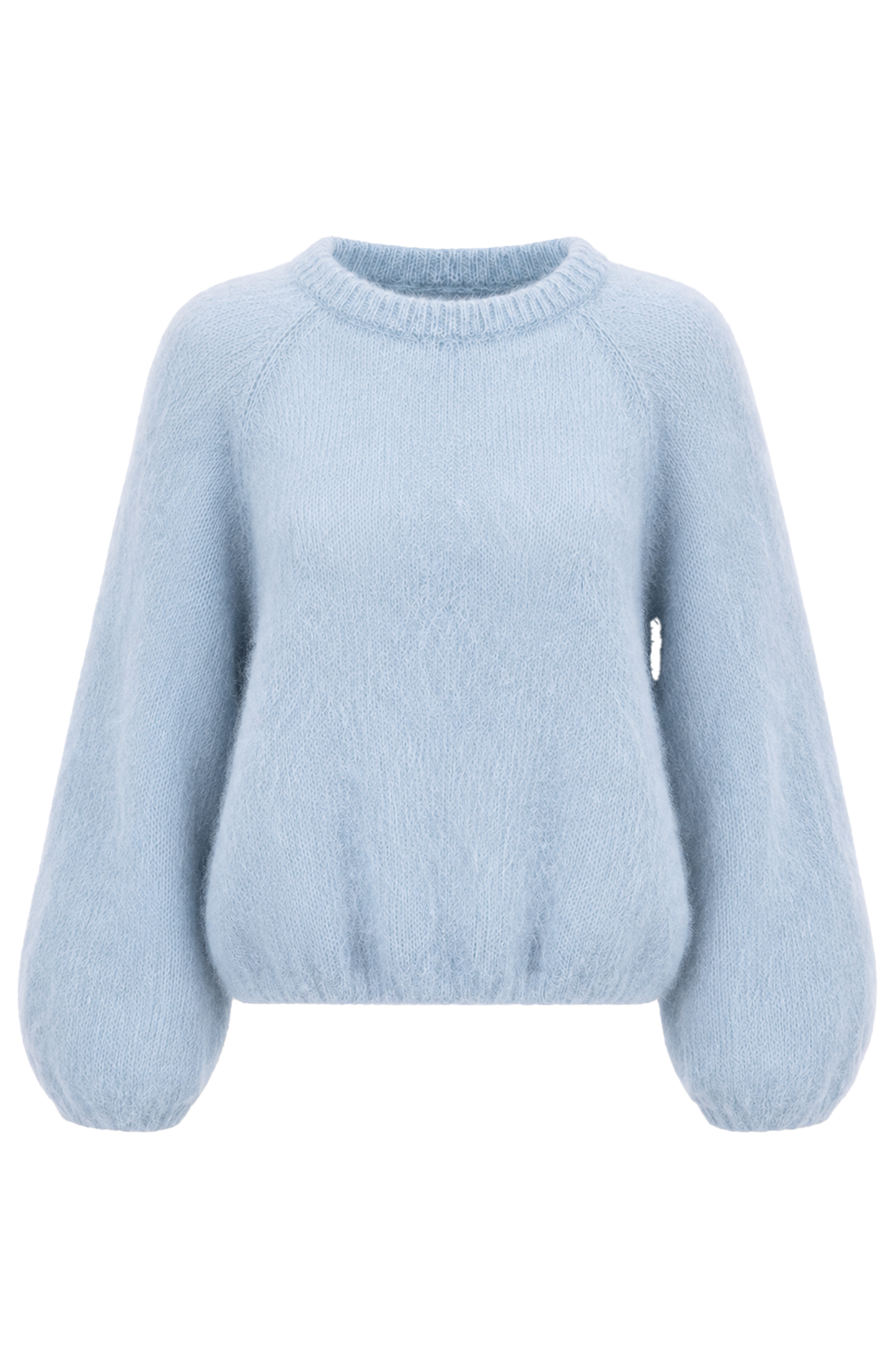 Rosie Mohair Knit Pullover Light Blue