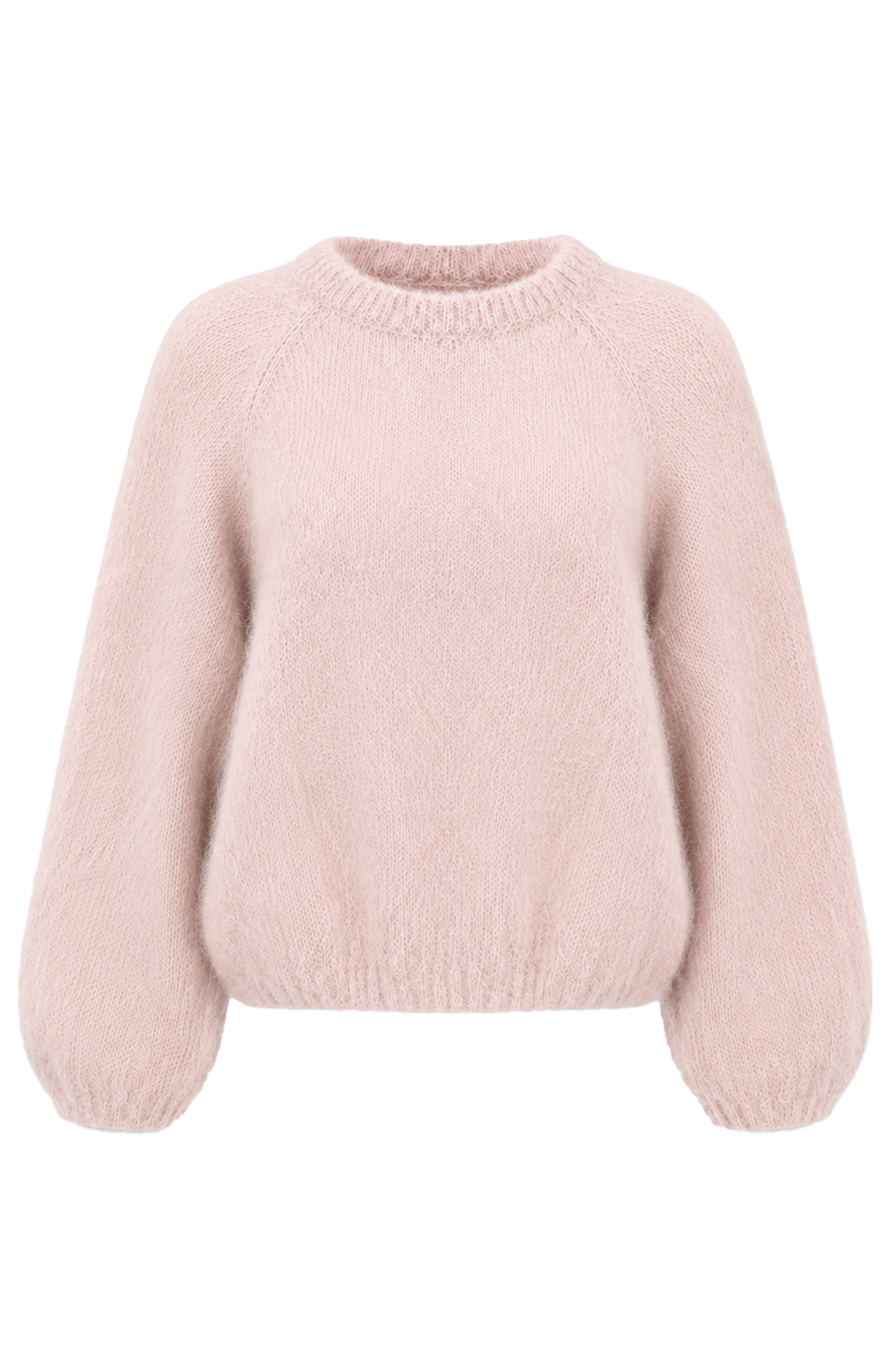 Rosie Mohair Knit Pullover Light Pink