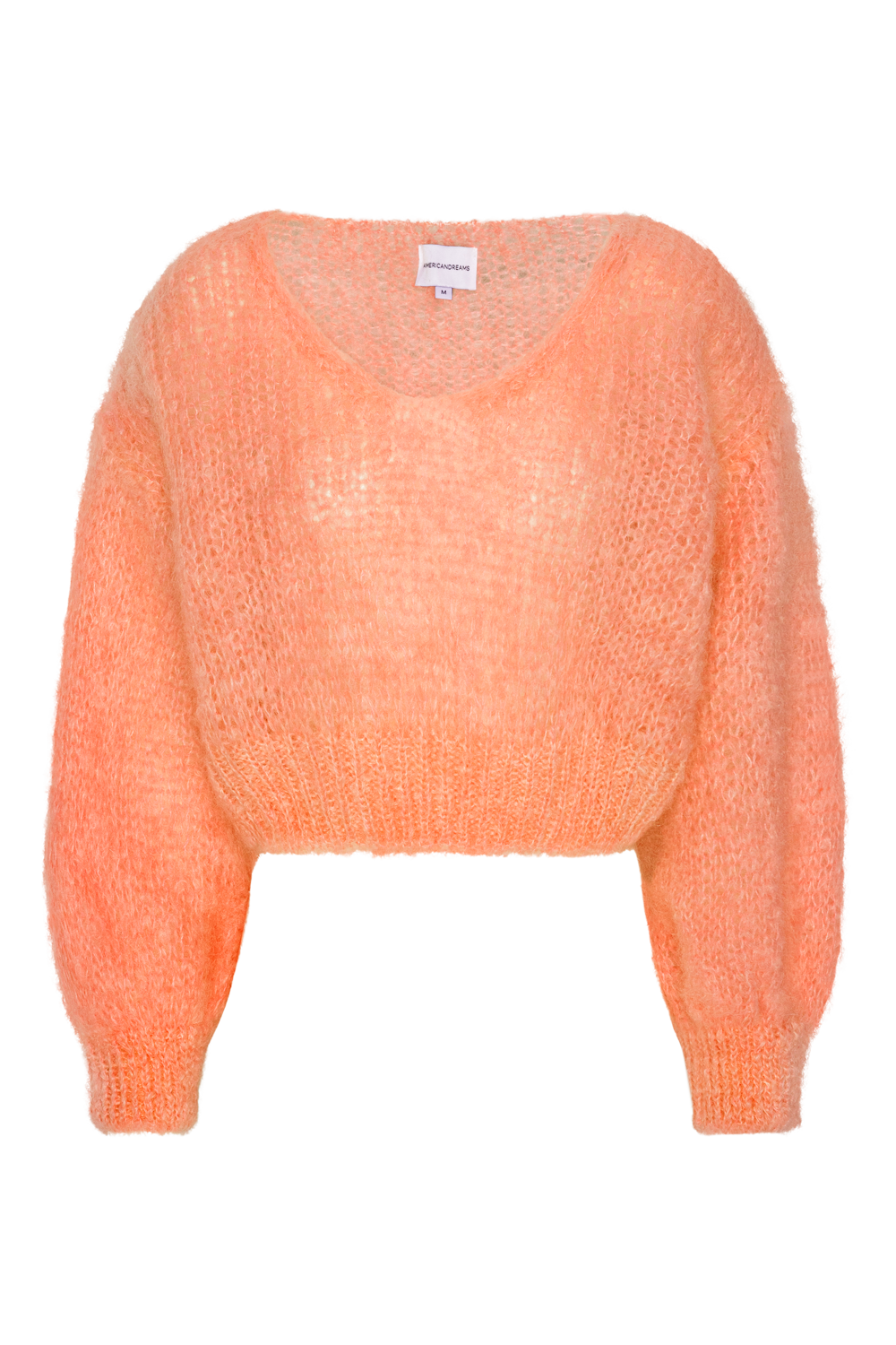 Milana Cropped Pullover Salmon