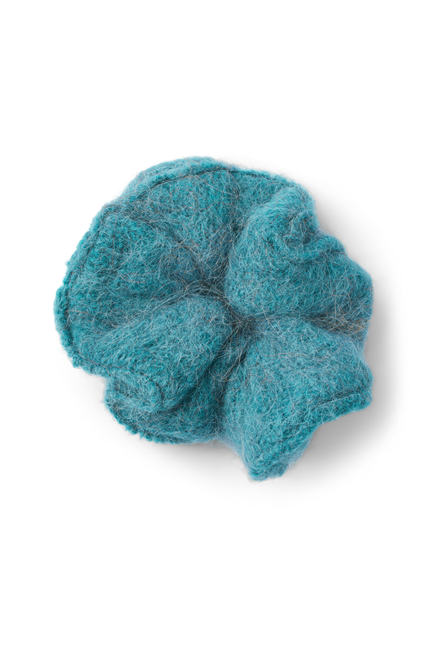 Tullah Knit Scrunchie Turquoise
