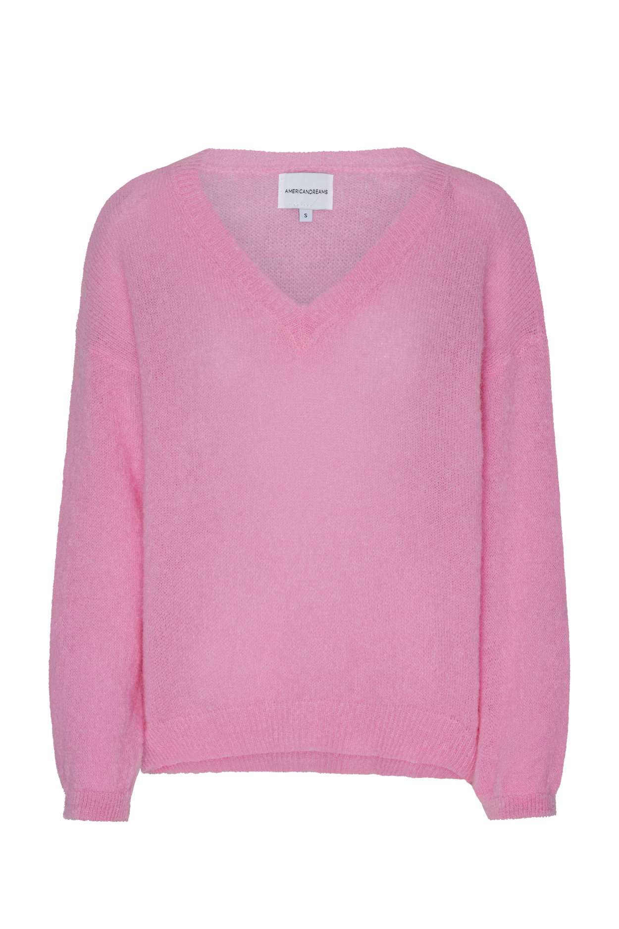 Silja V Neck Knit Soft Berry