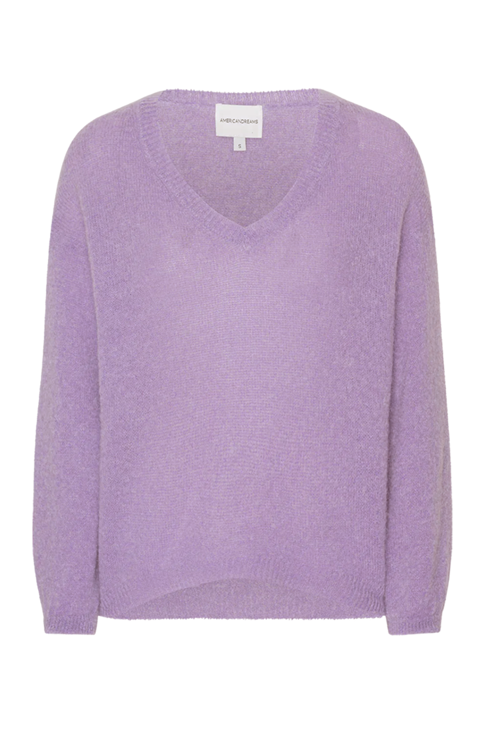 Silja V Neck Knit Lilac