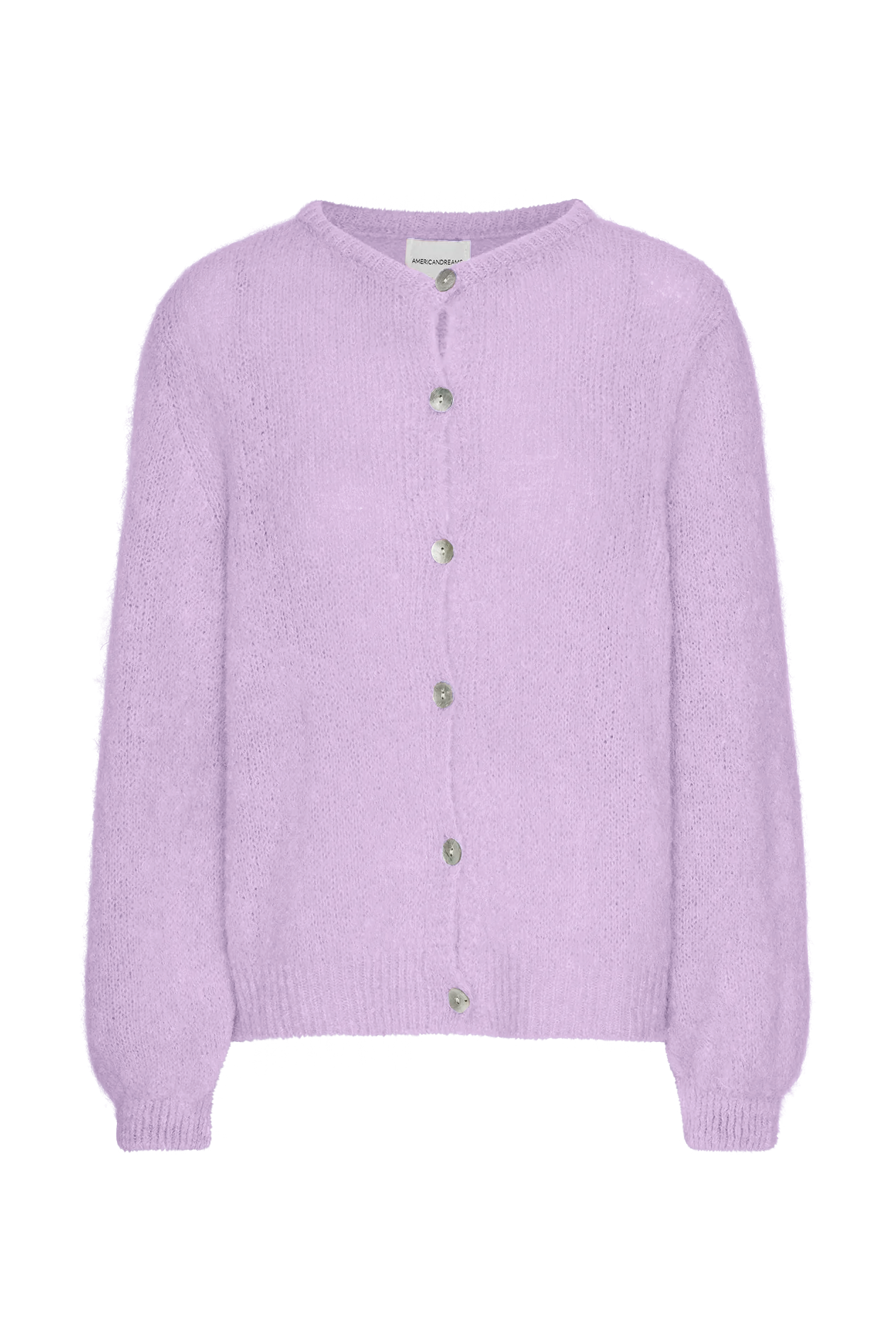 Susan Alpaca Cardigan Light Lilac