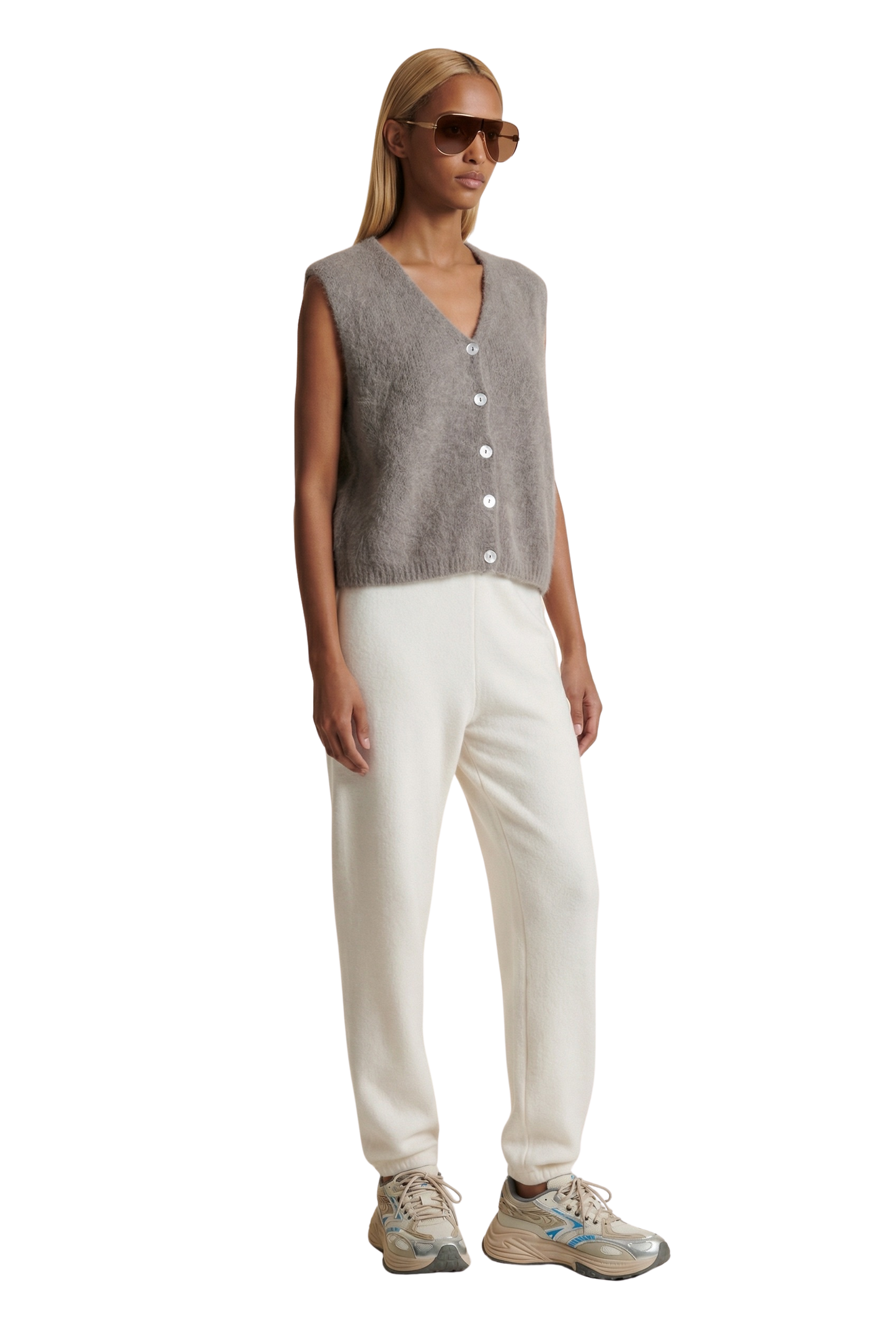 Telma Vest Light Grey