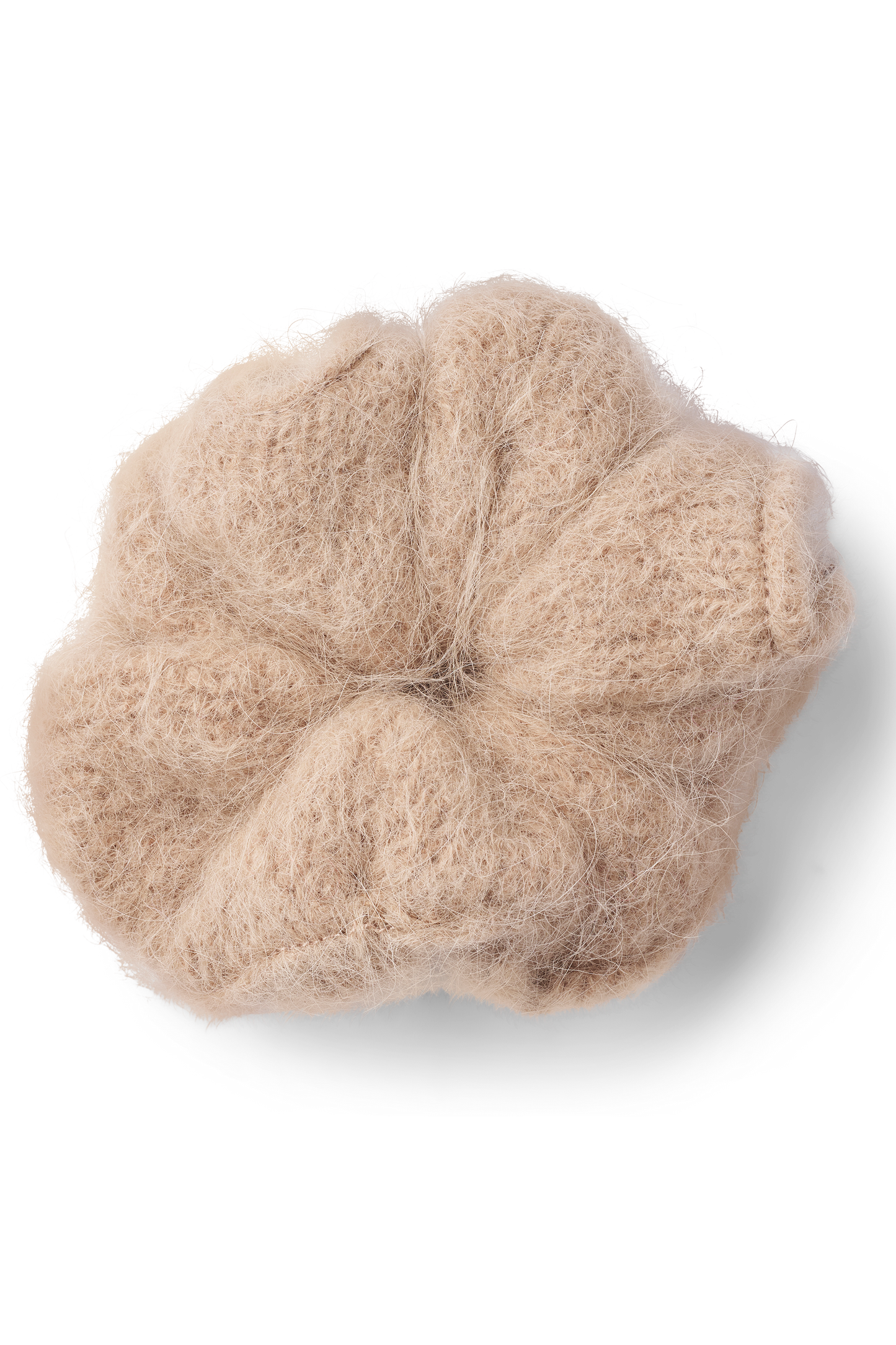 Tullah Knit Scrunchie Medium Brown