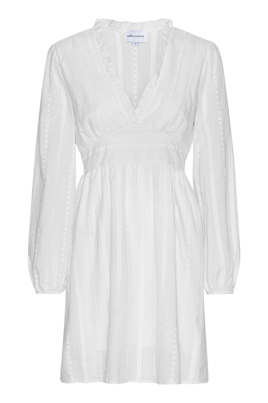 Umi Cotton Short Dress White