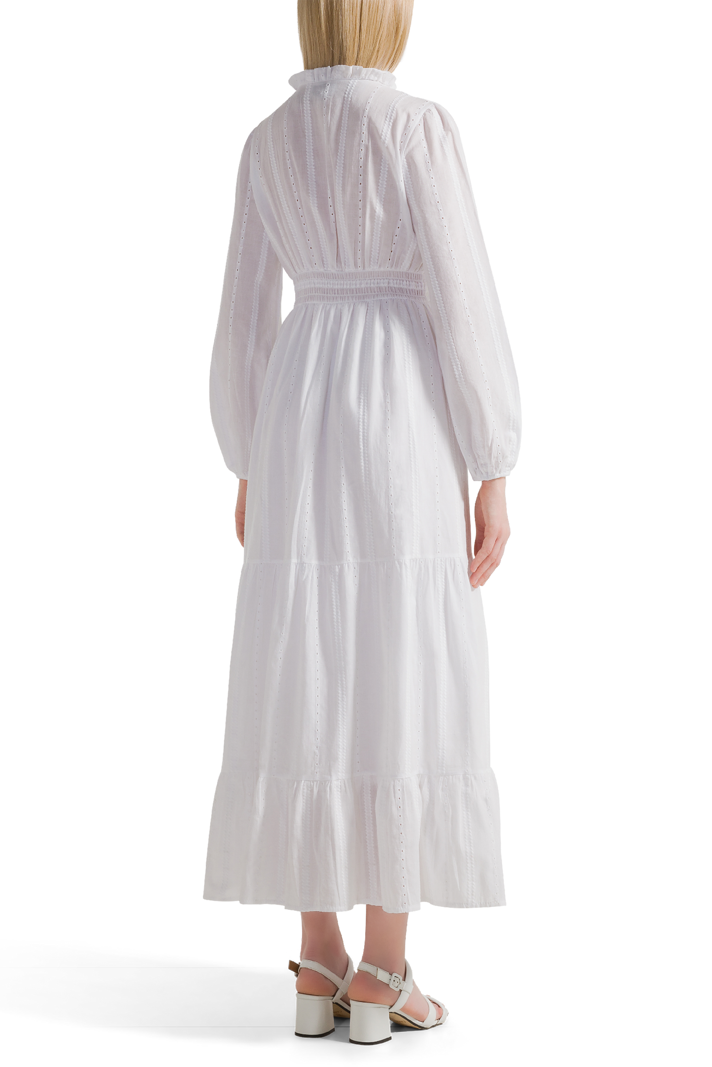 Umi Long Solid Cotton White