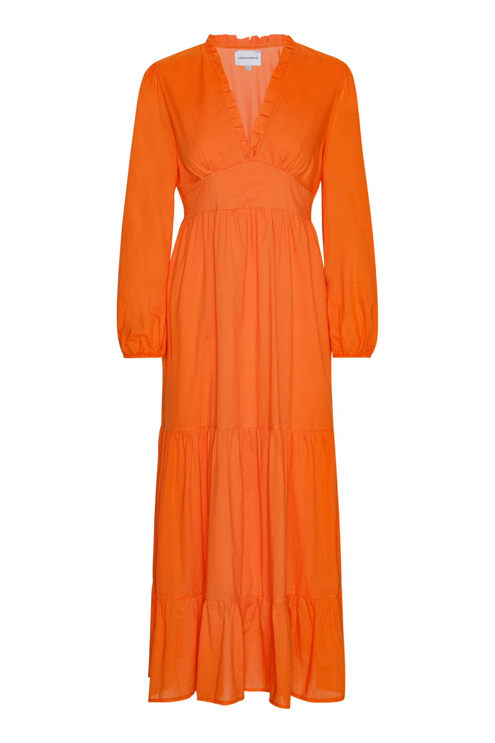 Umi Long Solid Cotton Orange